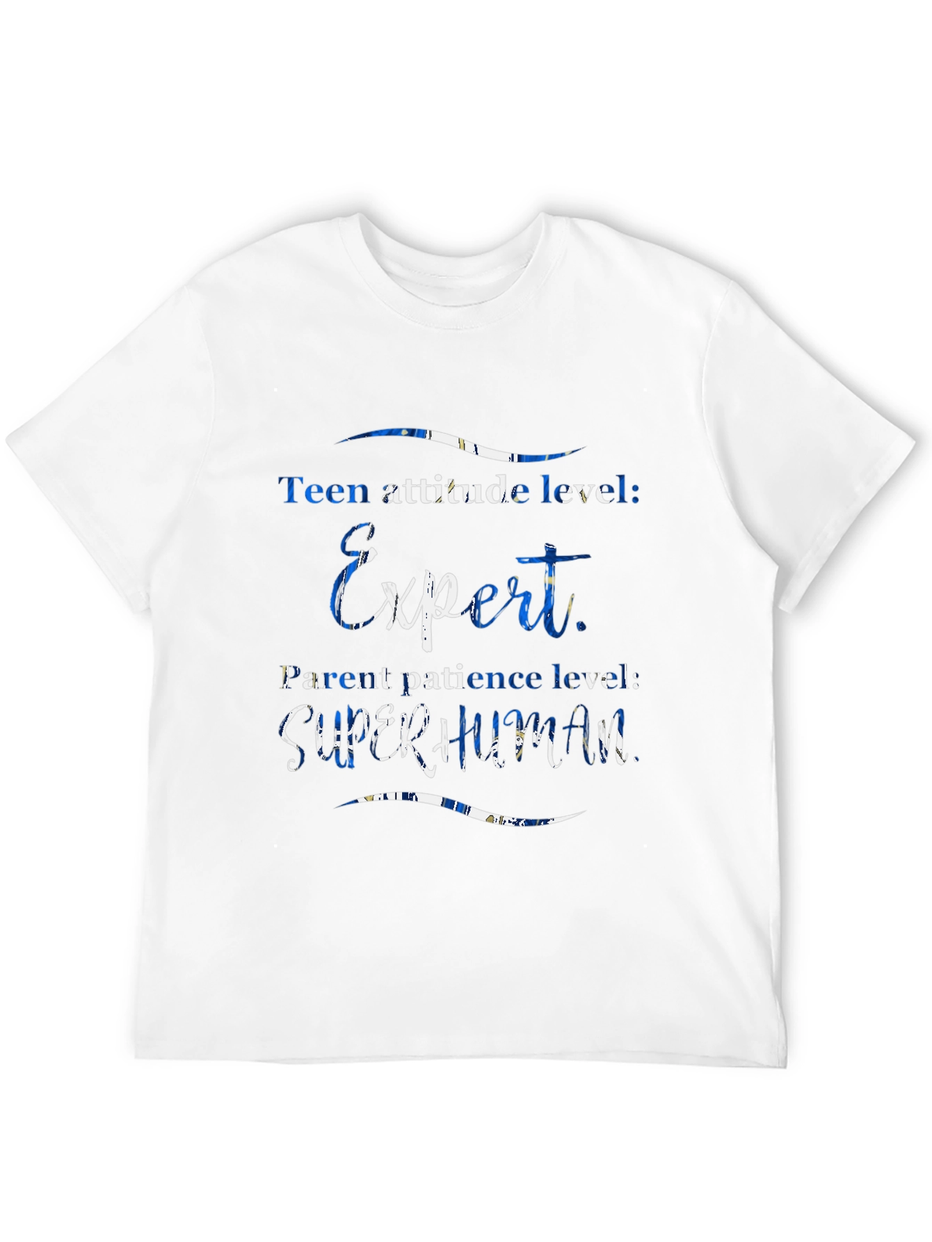 Black Teen Attitude Expert Superhuman Parent T-Shirt view 12