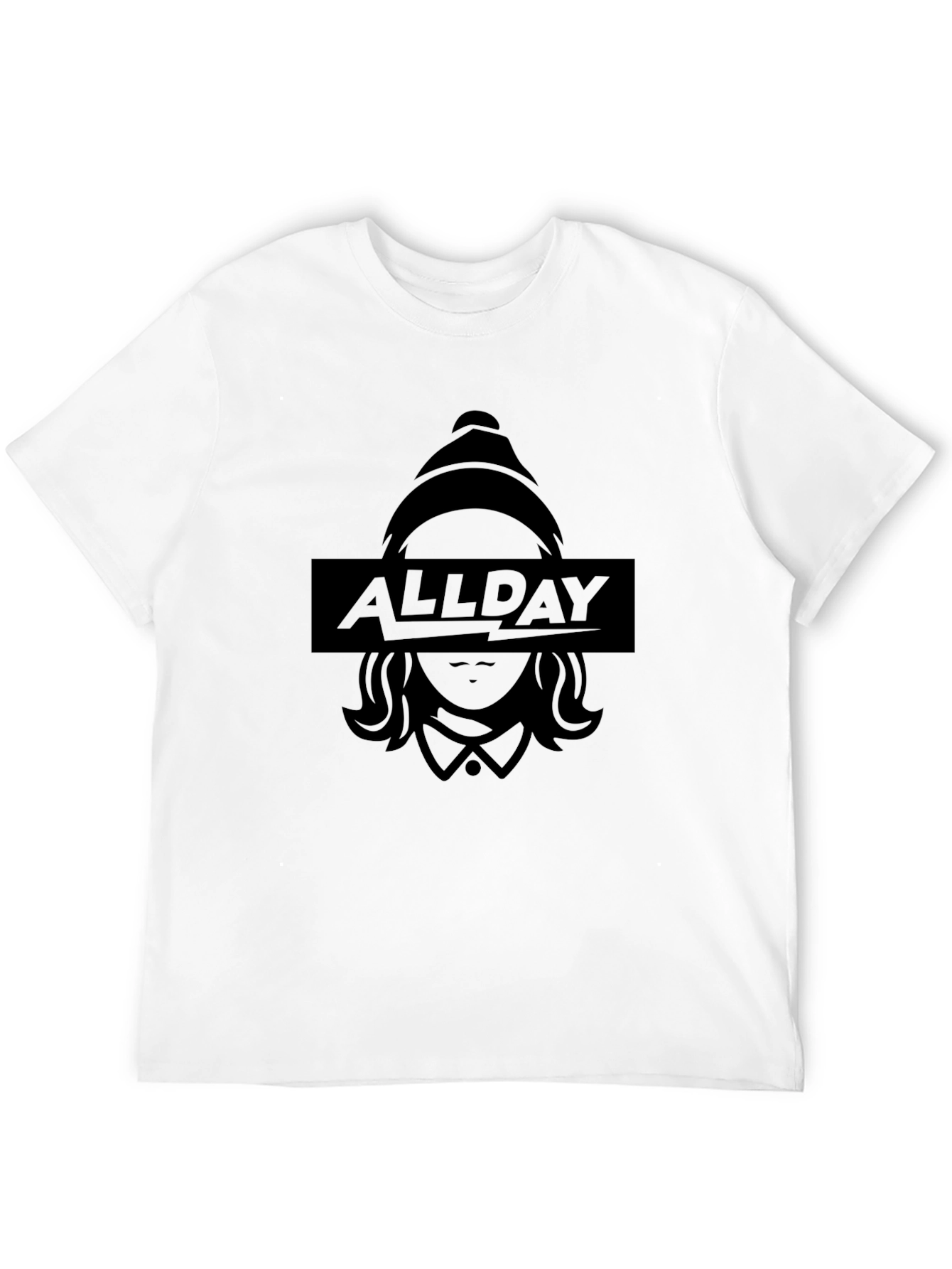Black AllDay Graphic Print Black T-Shirt view 12
