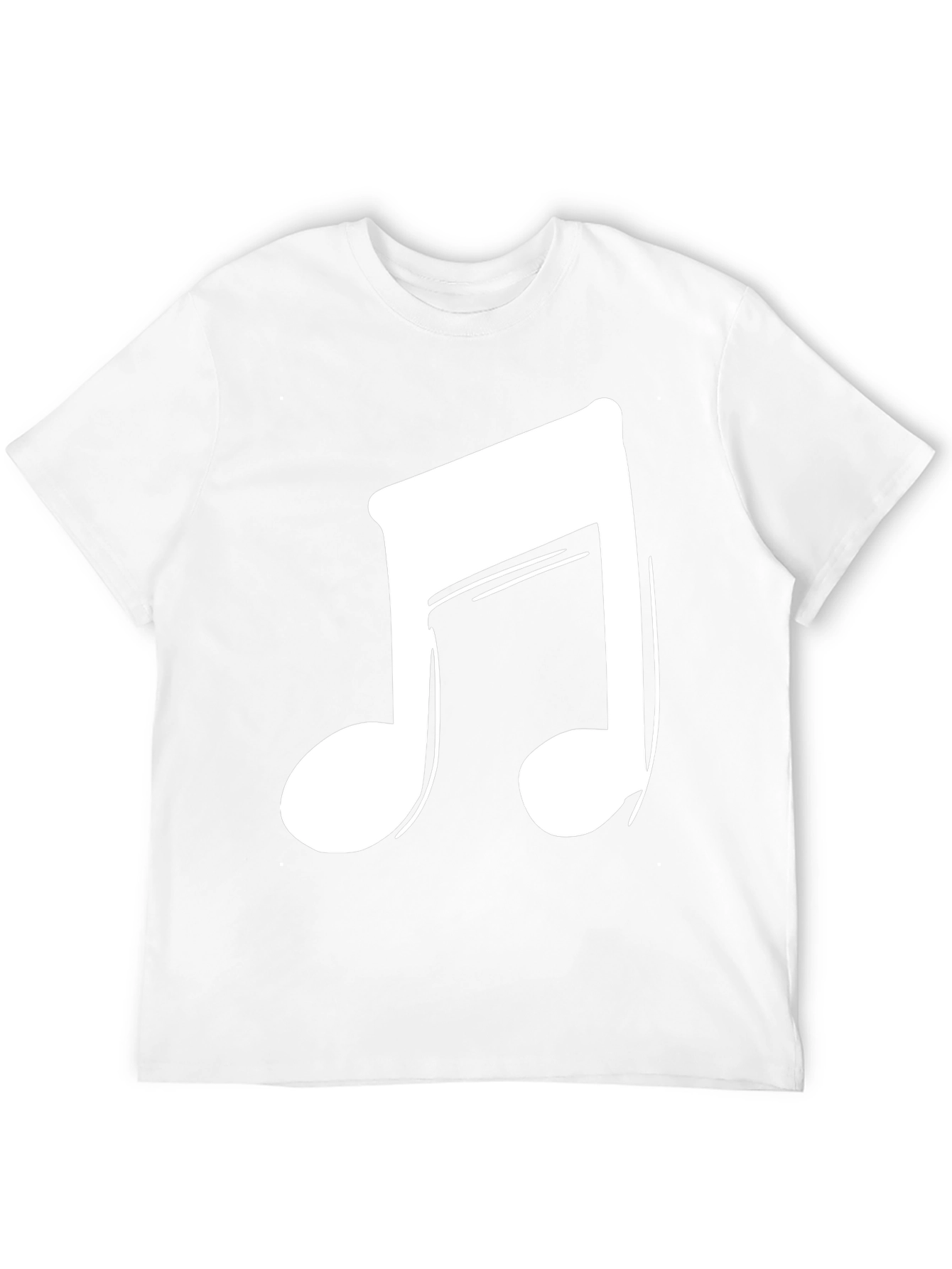 Black Musical Note Graphic Tee - Casual Style view 12