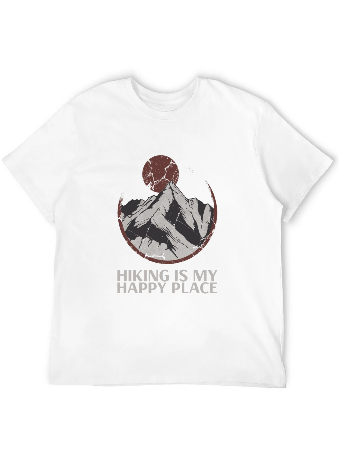 Black Hiking is My Happy Place Graphic Tee view 12