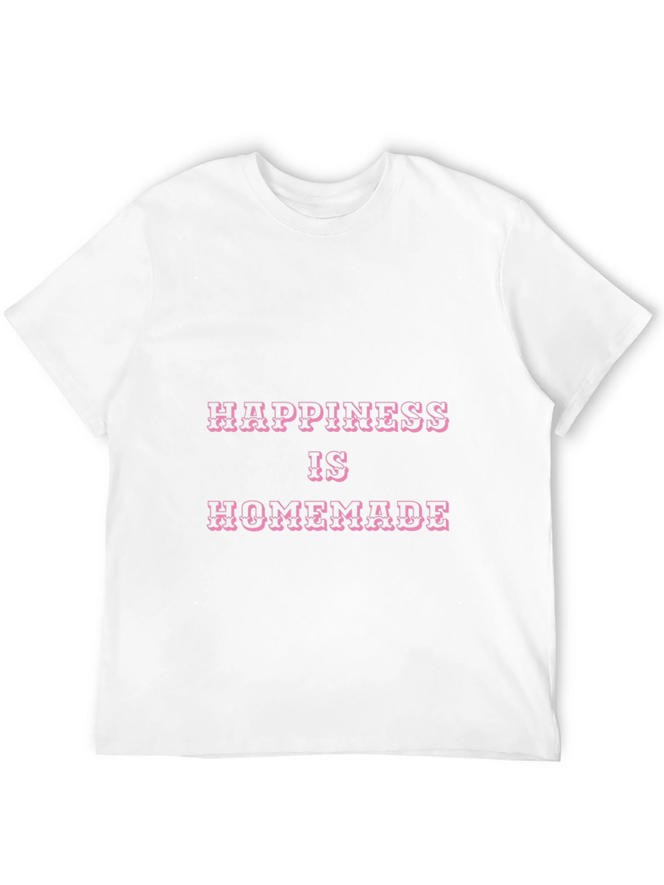 Black Happiness is Homemade Black Graphic Tee view 12