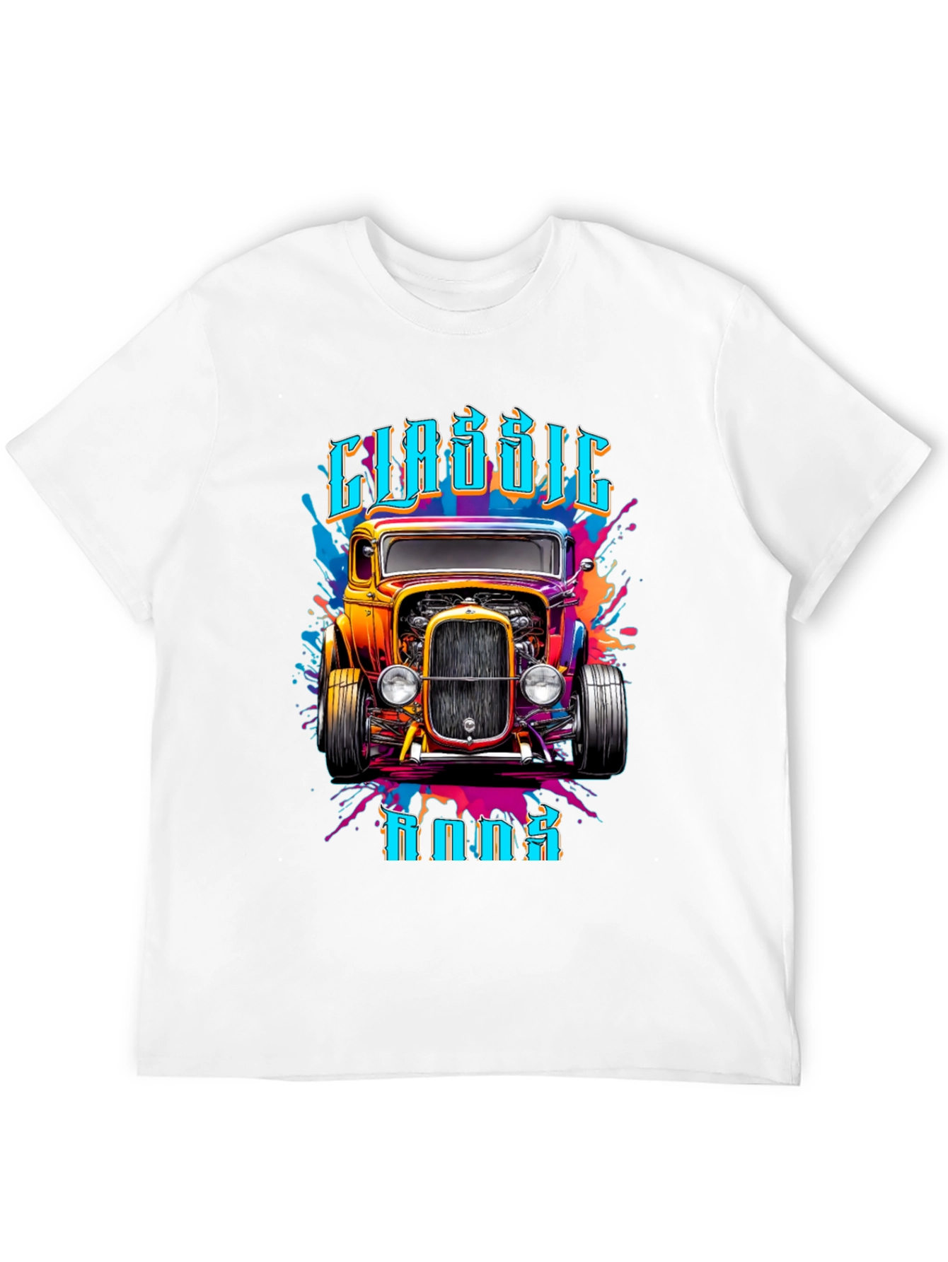 Black Classic Rods T-Shirt view 12