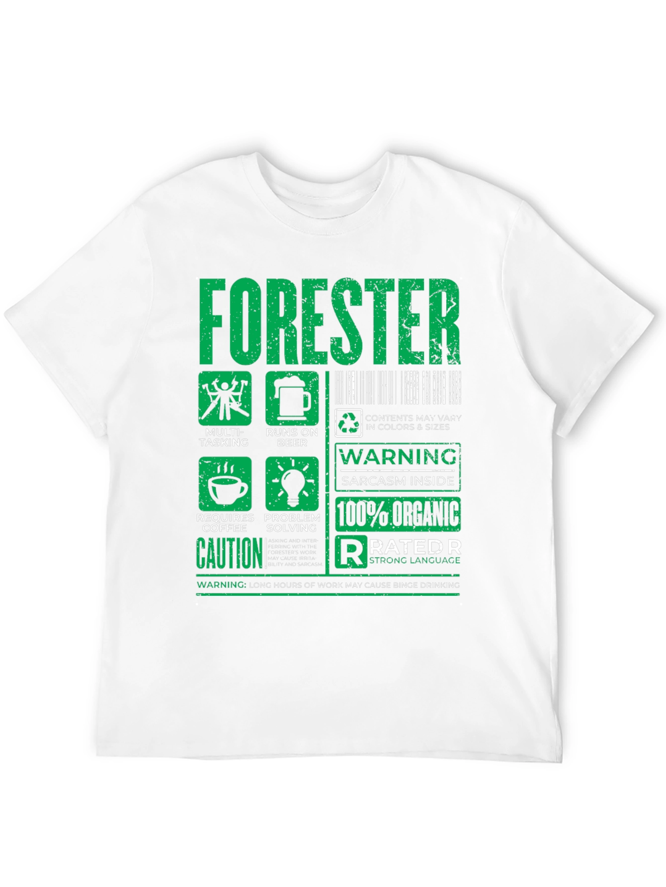 Black Forester Funny Job T-Shirt - Multi-Tasking, Runs on Beer! view 12