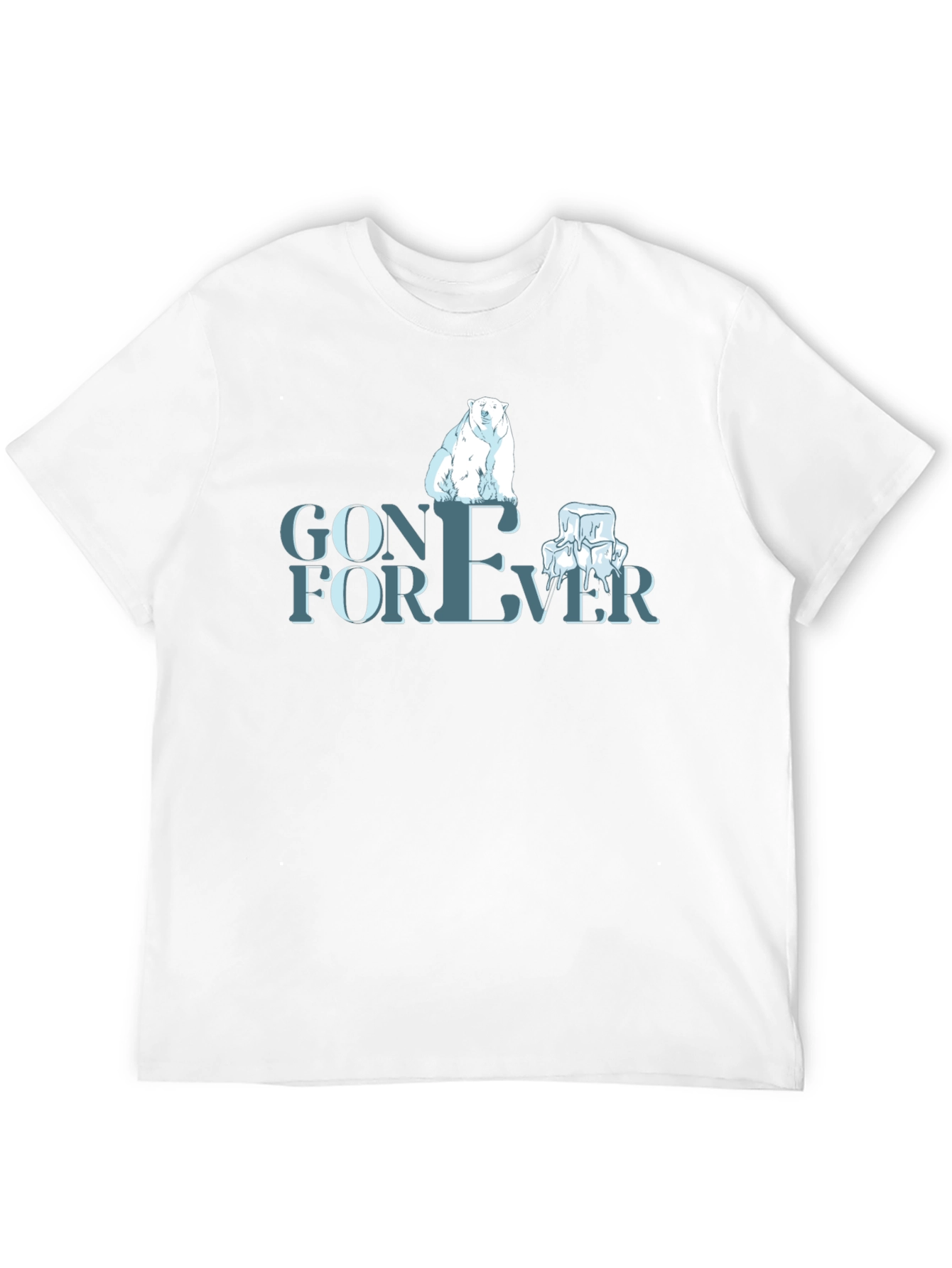 Black Gone Forever Graphic T-Shirt view 12
