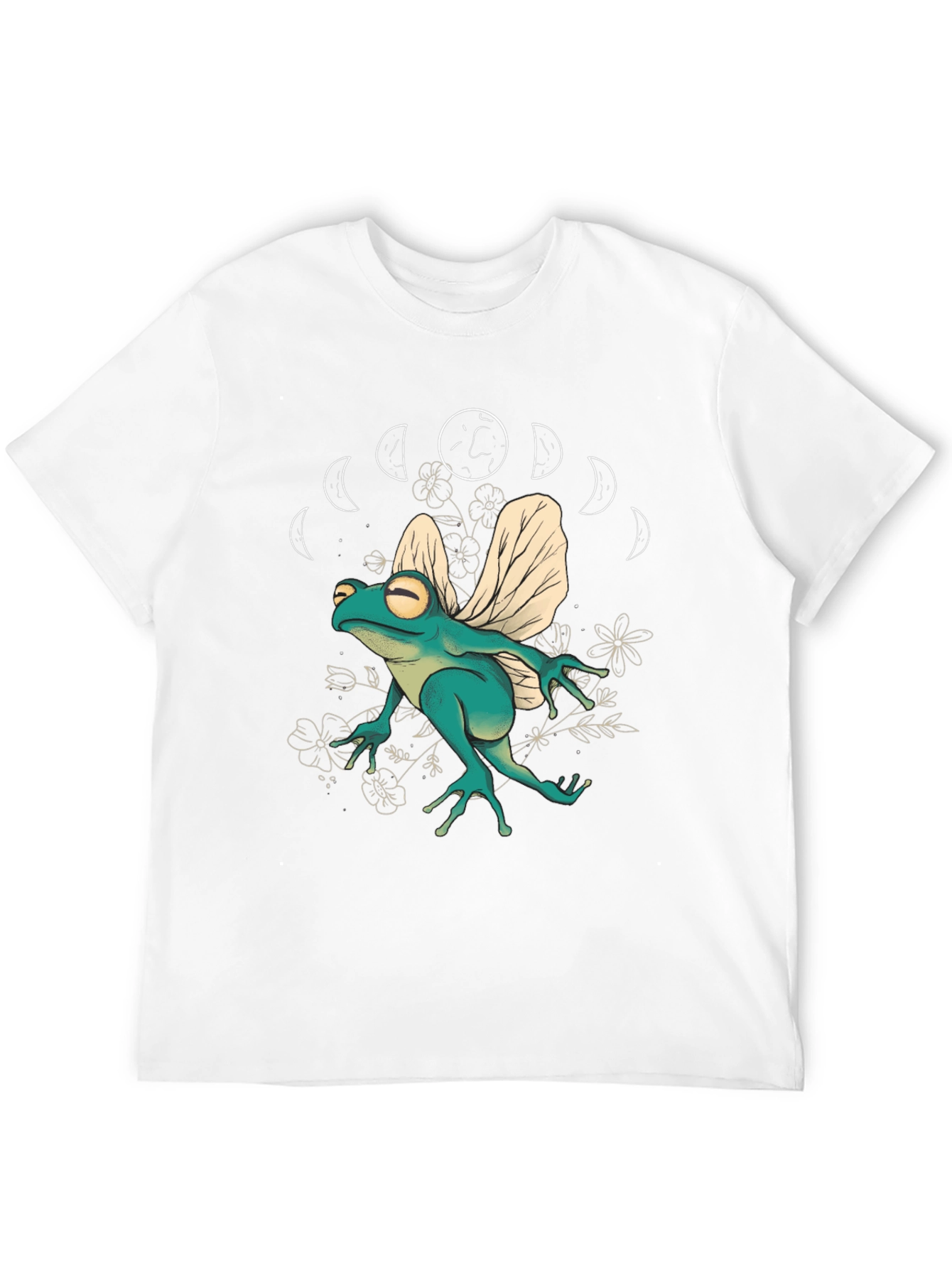 Black Frog with Wings T-Shirt view 12