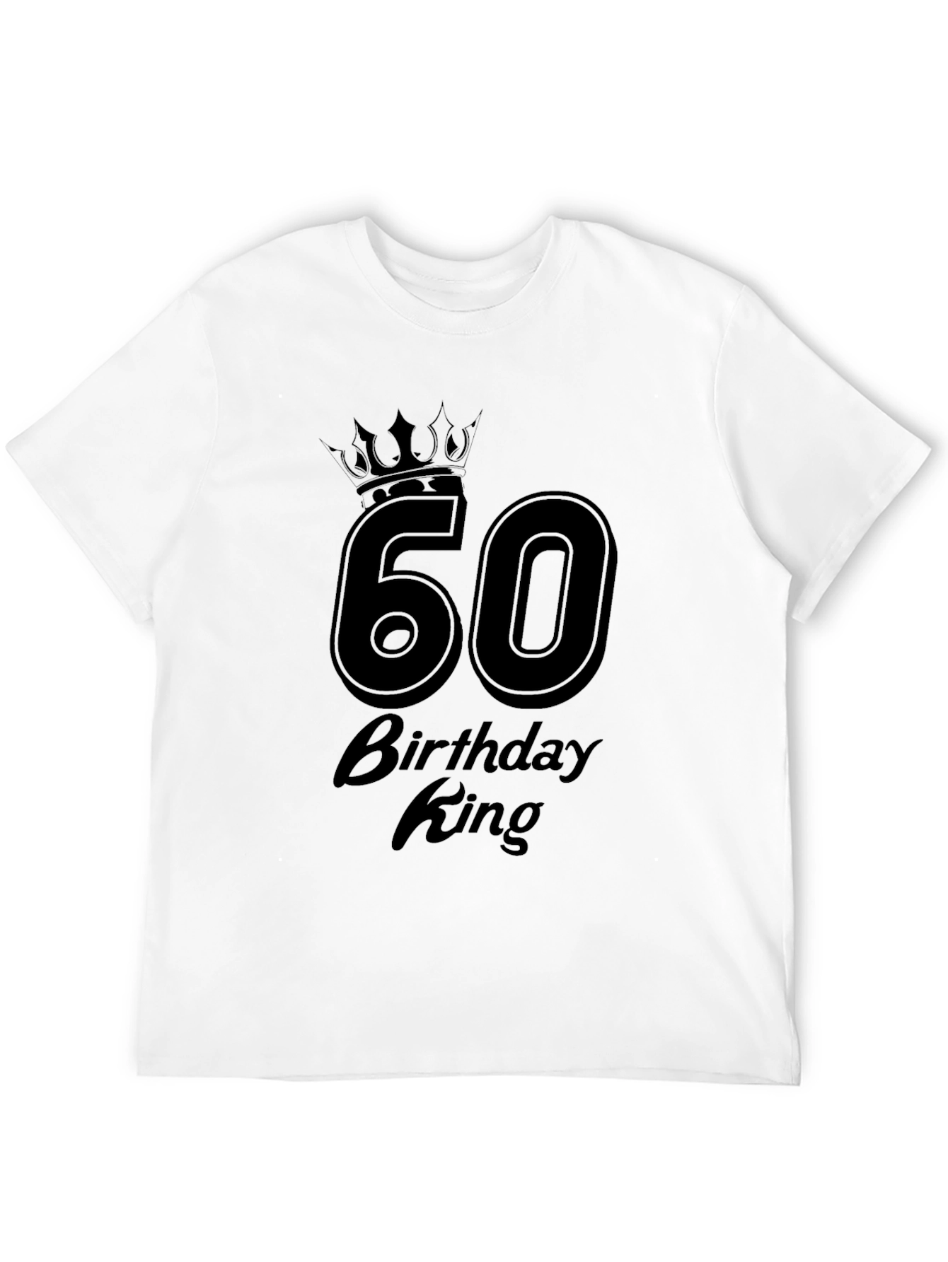 60th Birthday King T-Shirt - 12