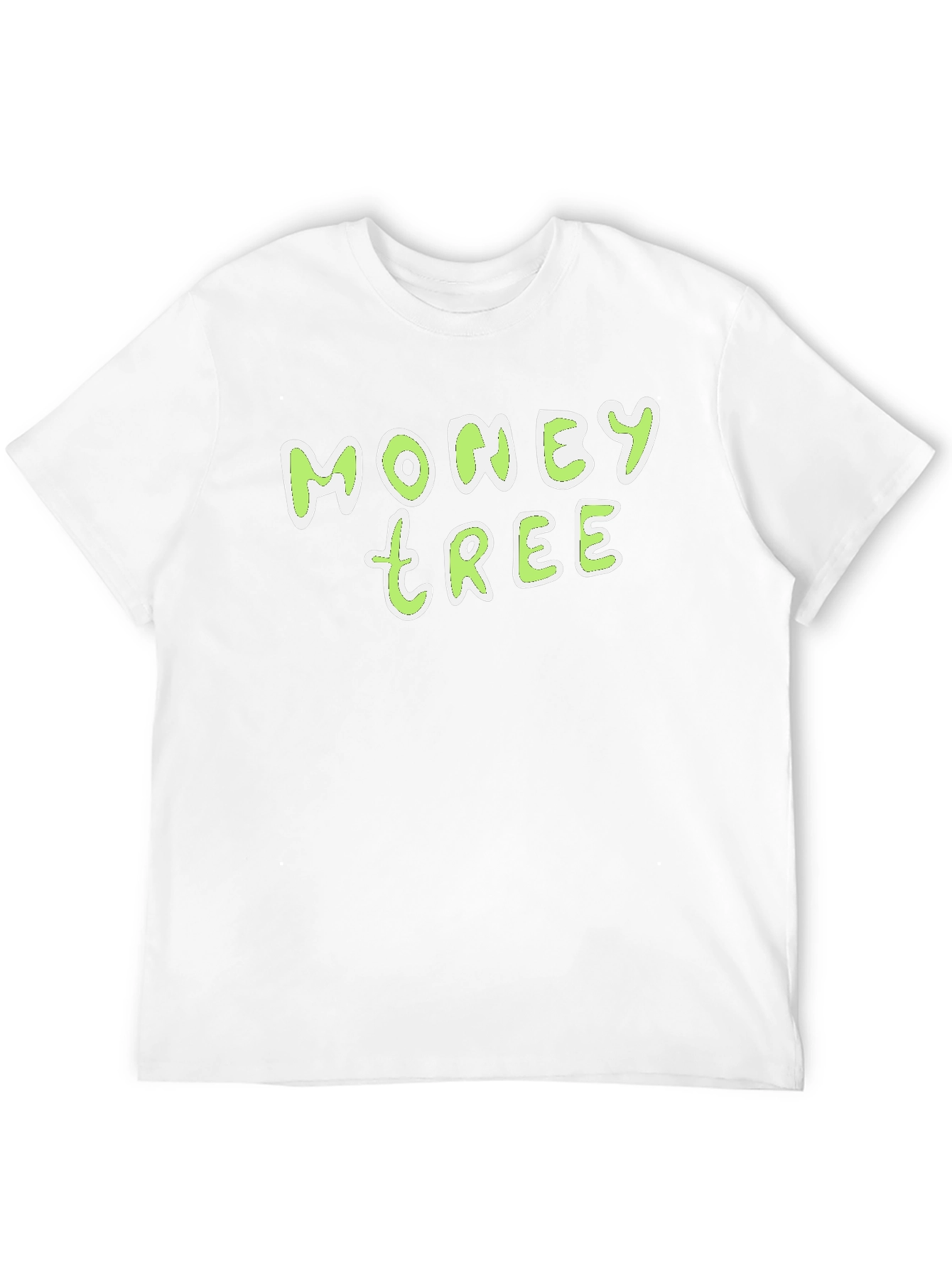 Black Money Tree Graphic Tee - Trendy Casual Style view 12