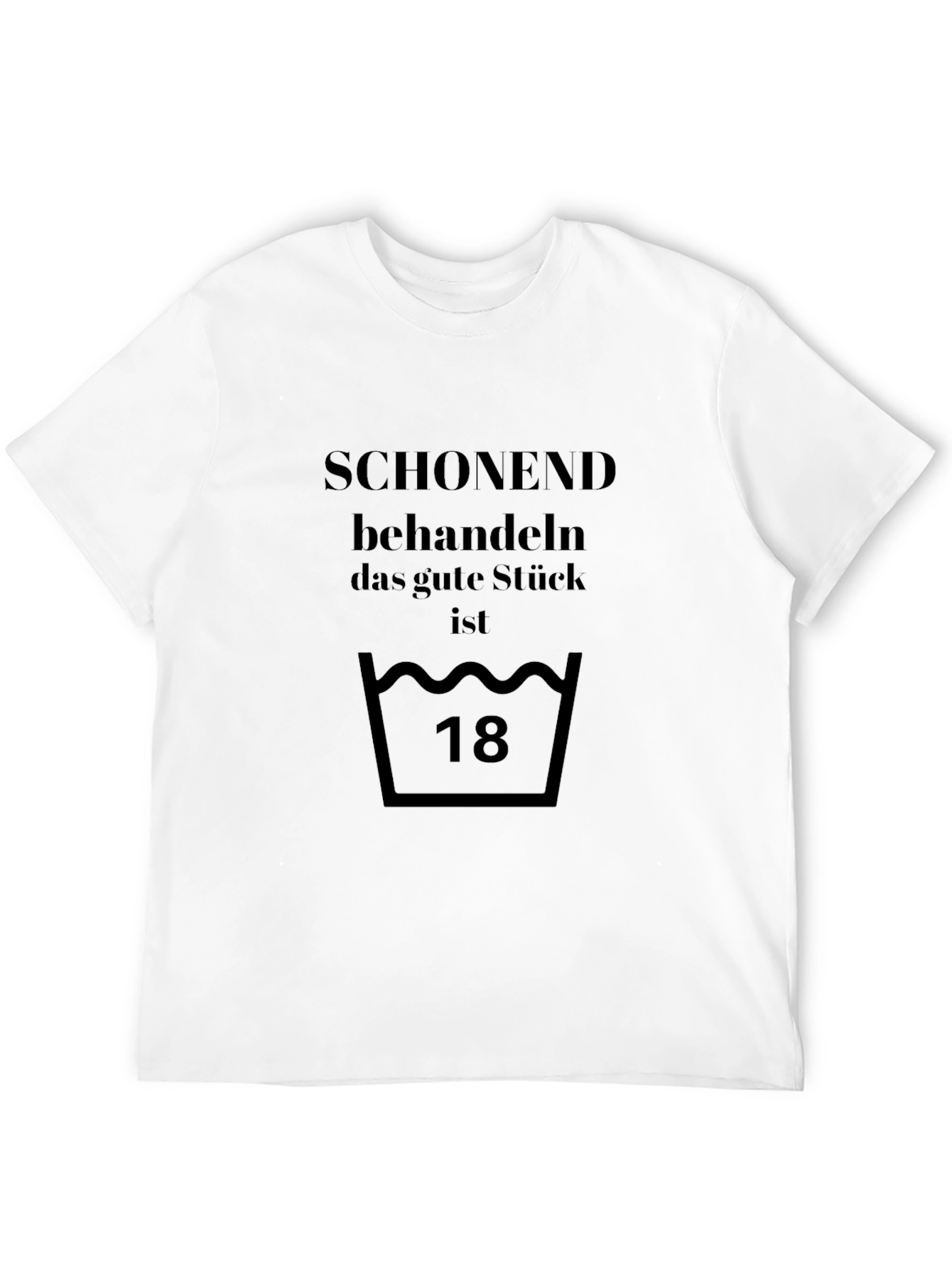 Black Soft Wash Instructions T-Shirt view 12