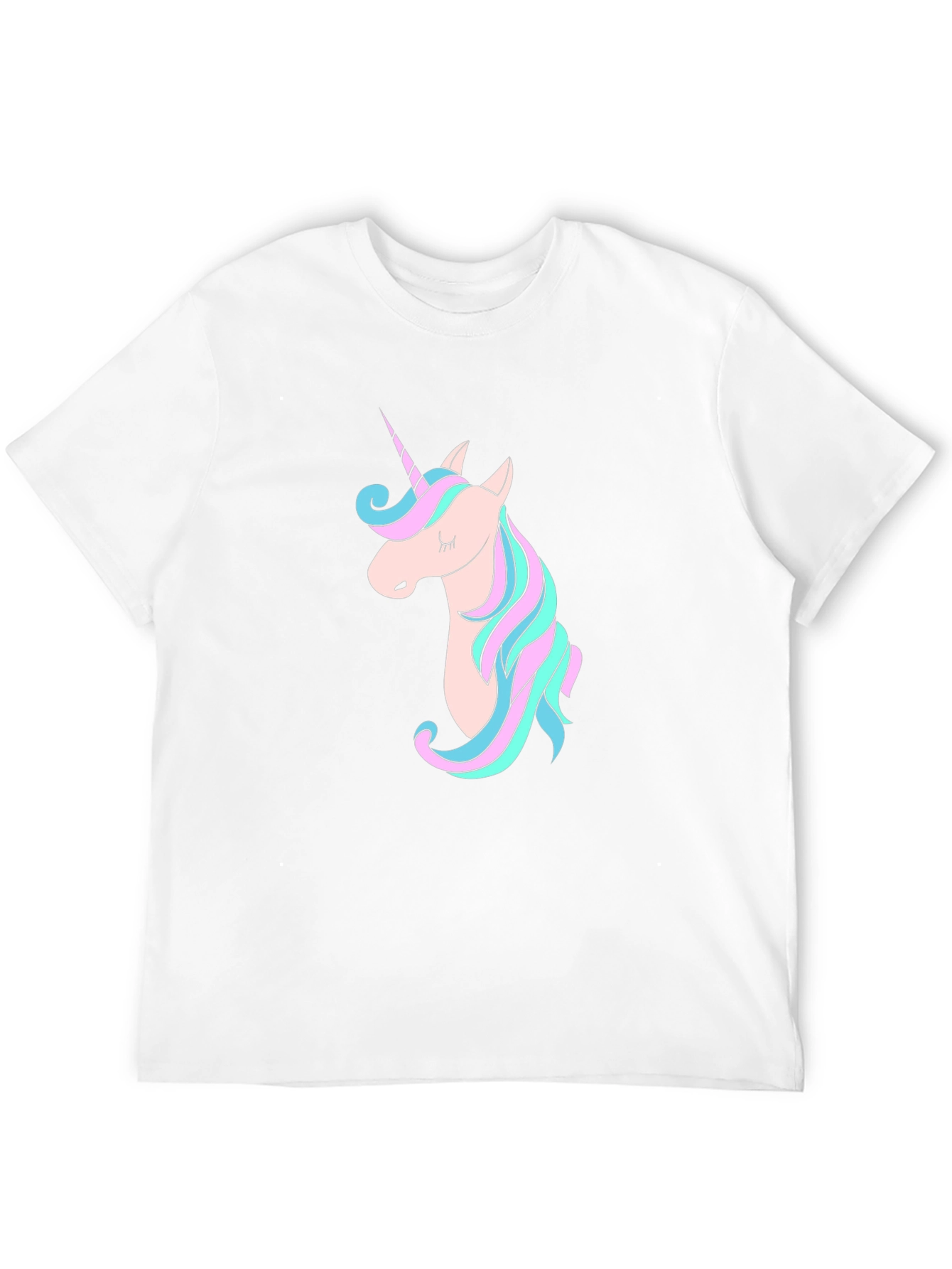 Black Unicorn Graphic Black T-Shirt view 12