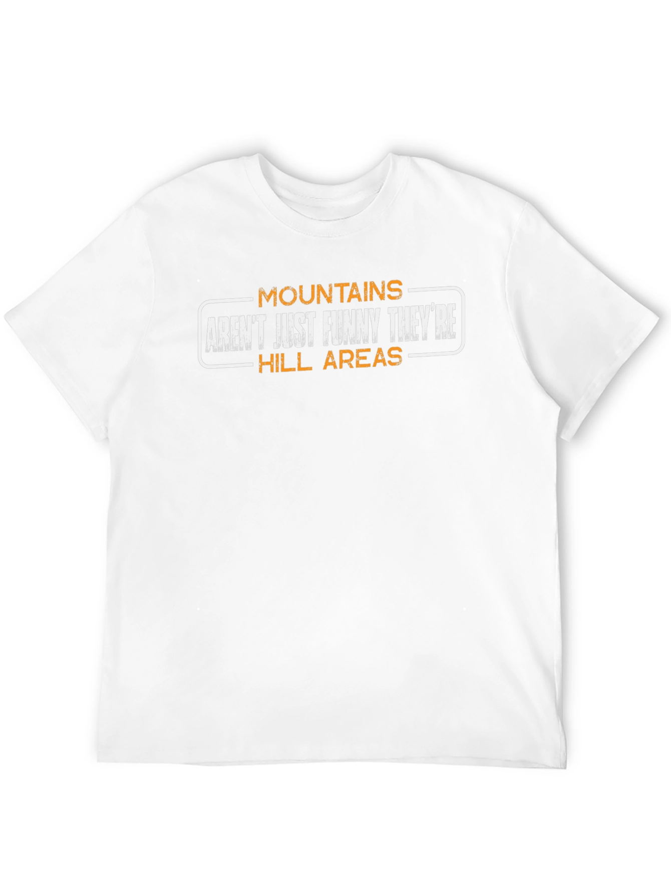 Black Mountains Aren't Funny Men's T-Shirt view 12