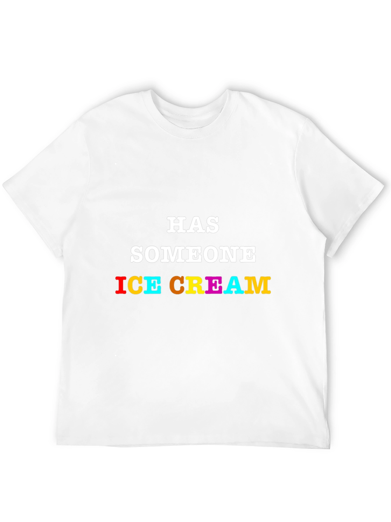 Black Has Someone Ice Cream T-Shirt - Fun Novelty Tee view 12