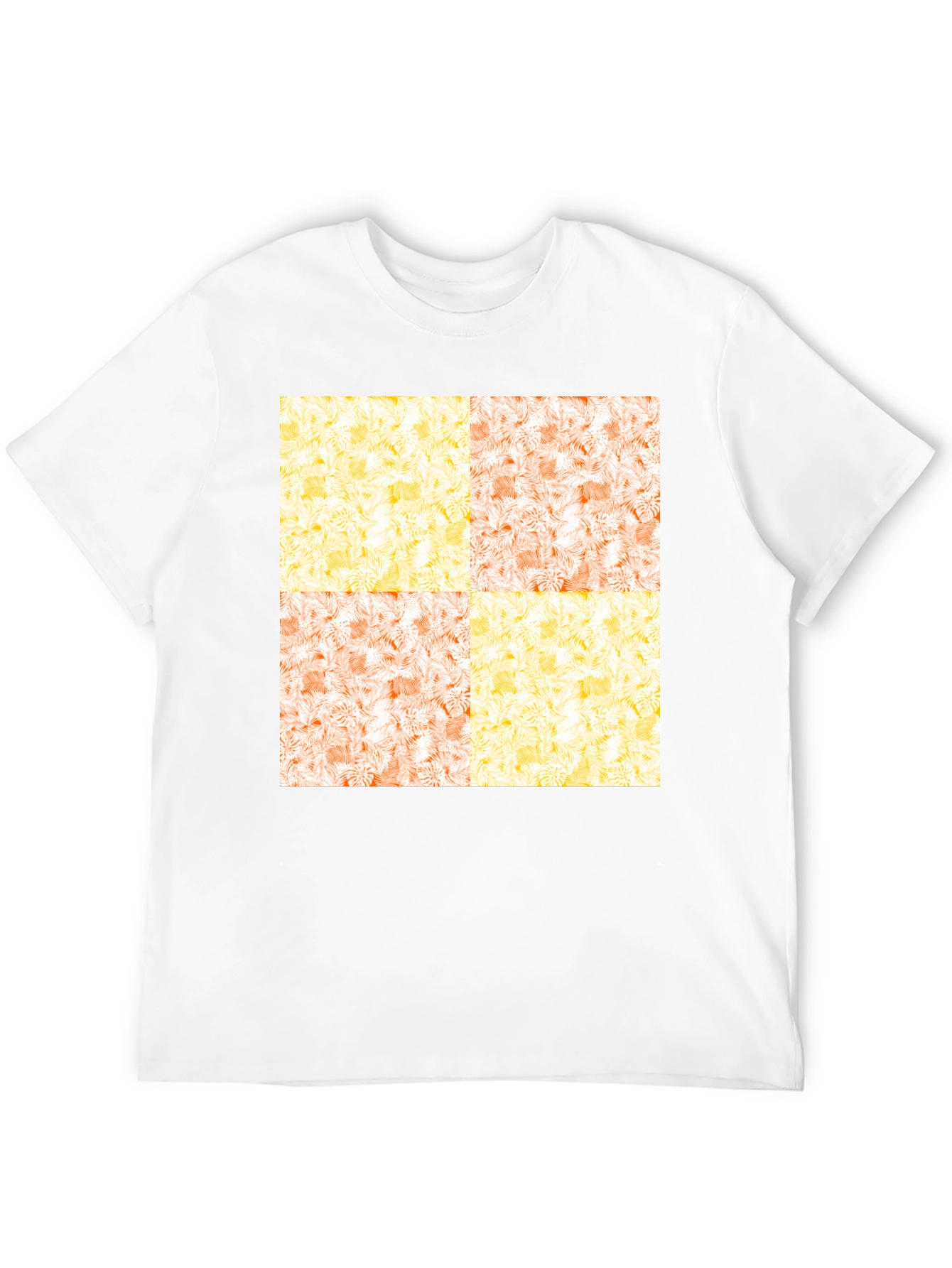 Black Modern Patterned Tee view 12