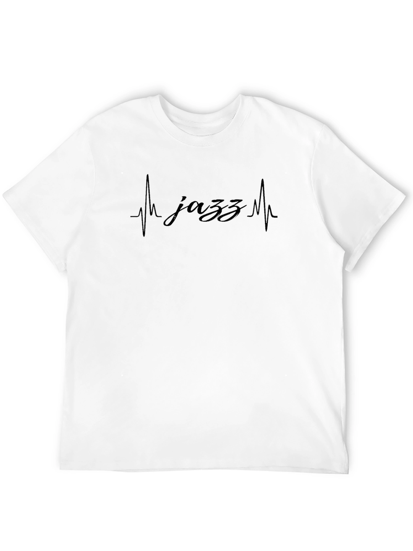 Black Jazz Heartbeat T-Shirt view 12