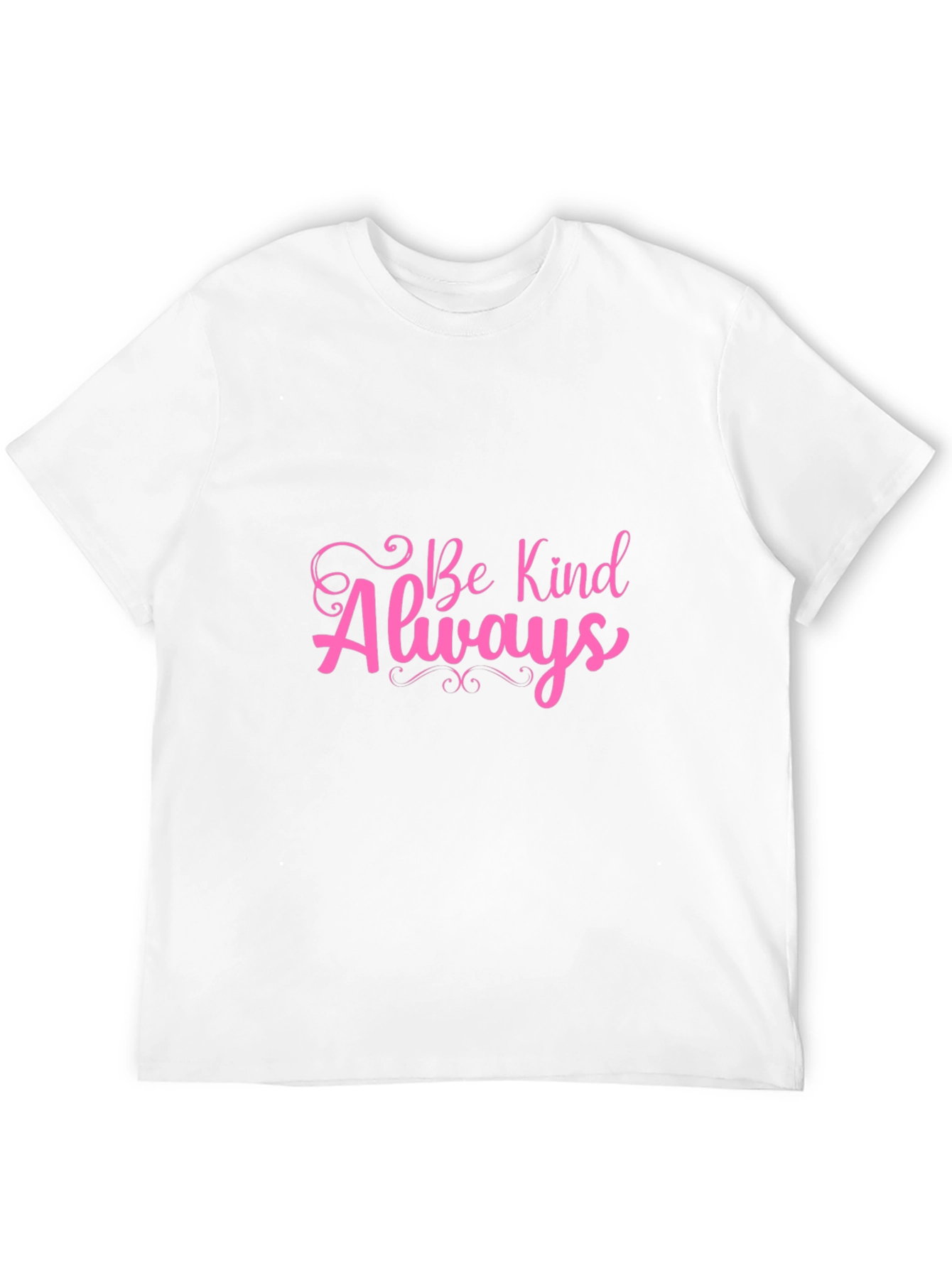 Black Be Kind Always Graphic Tee - Black Unisex T-Shirt view 12