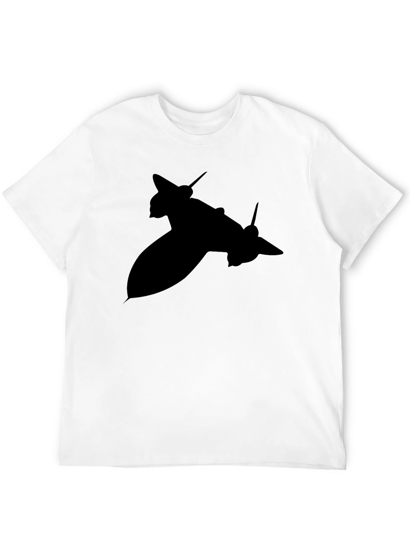 Black Stealth Jet Black T-Shirt - Aviation Enthusiast Apparel view 12