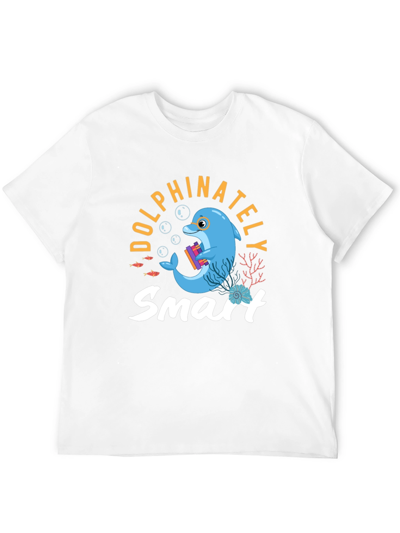 Black Dolphinately Smart T-Shirt view 12