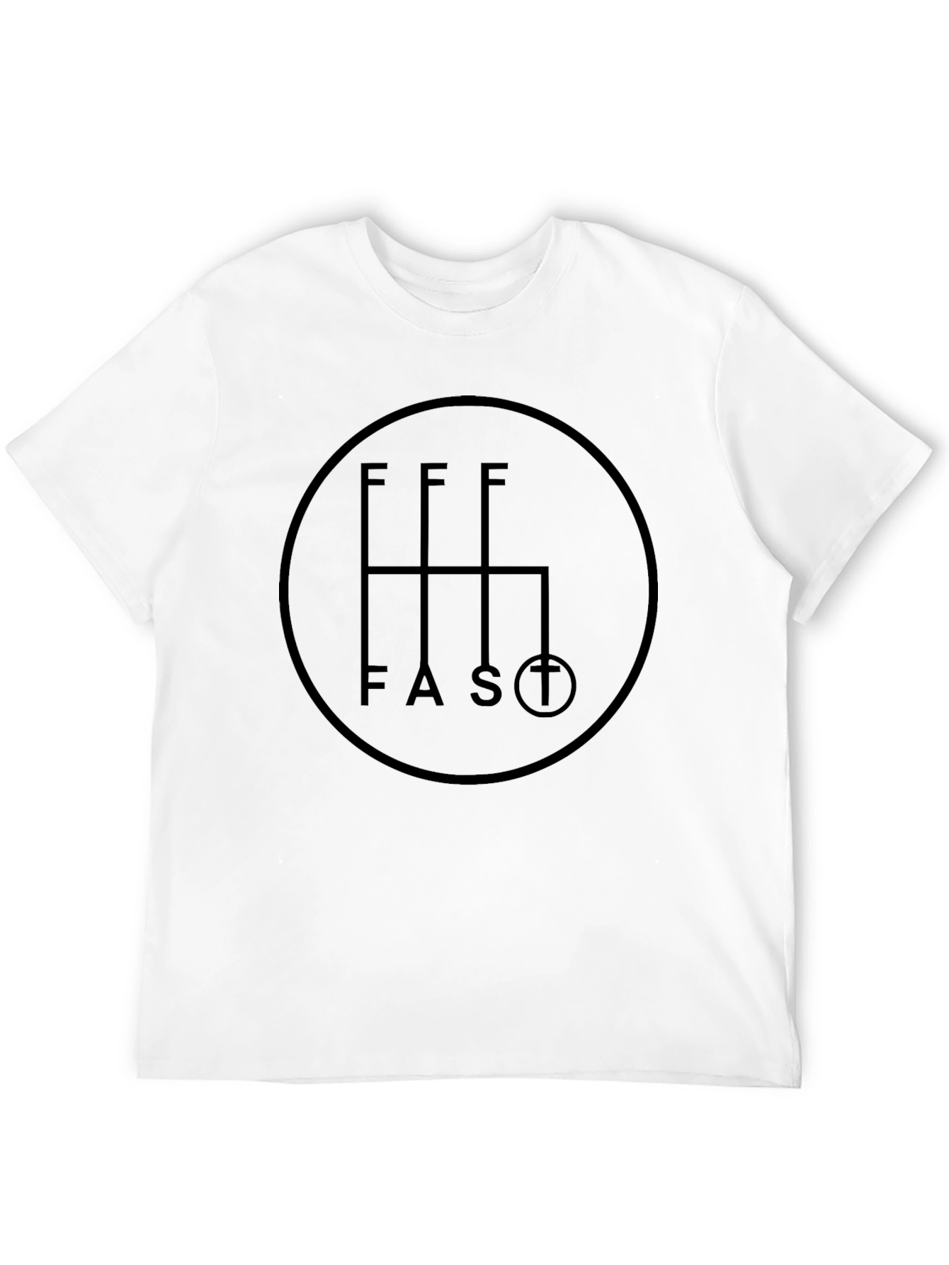Fast Gear Shift T-Shirt - Black - 12