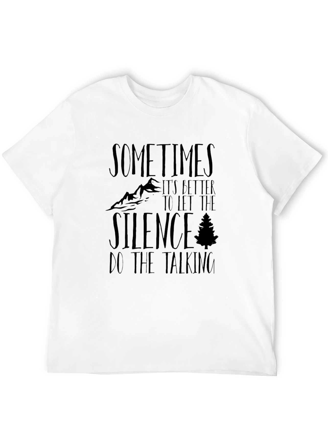 Black Silence Talking T-Shirt view 12