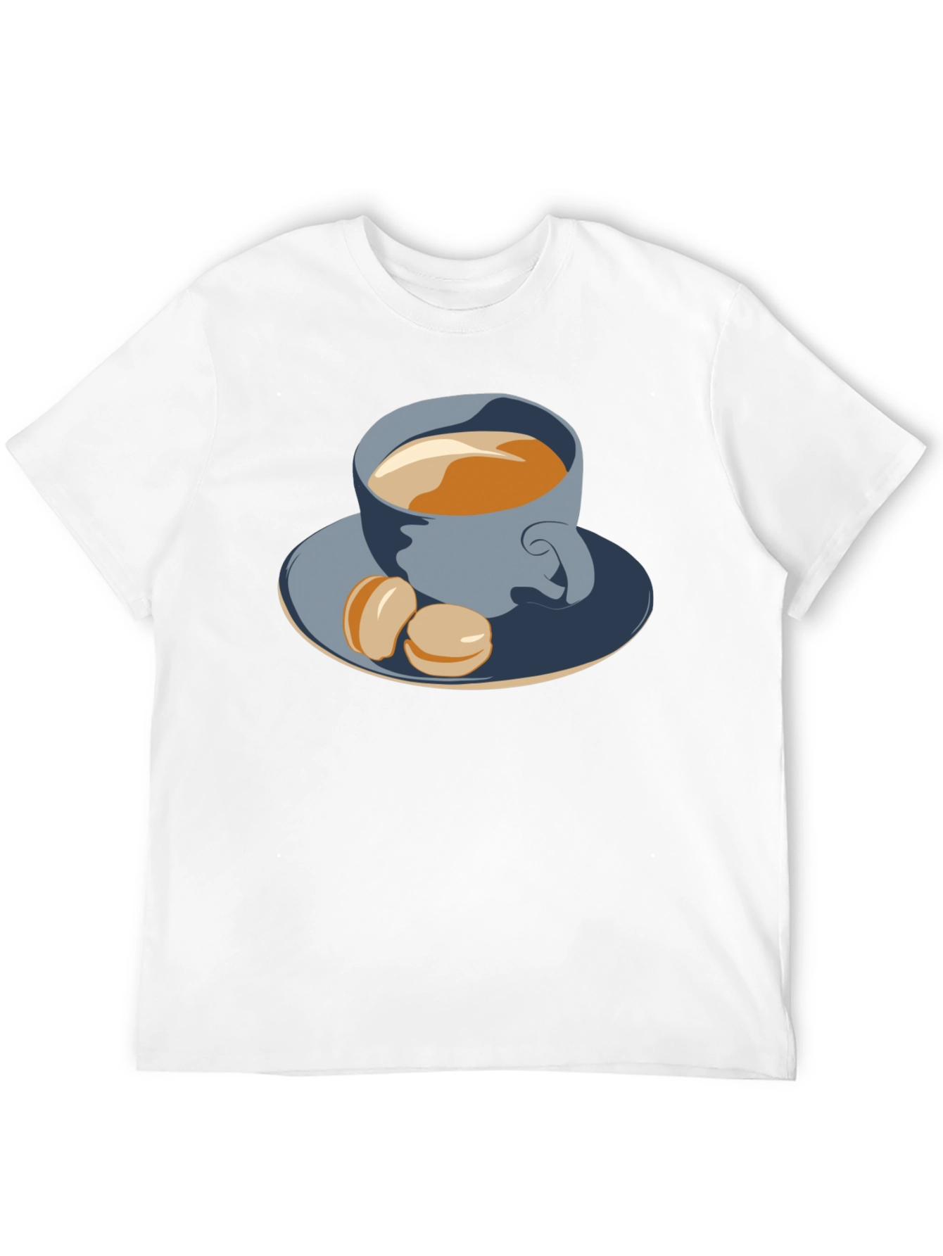 Black Coffee & Macarons Graphic Tee - Stylish Comfort view 12