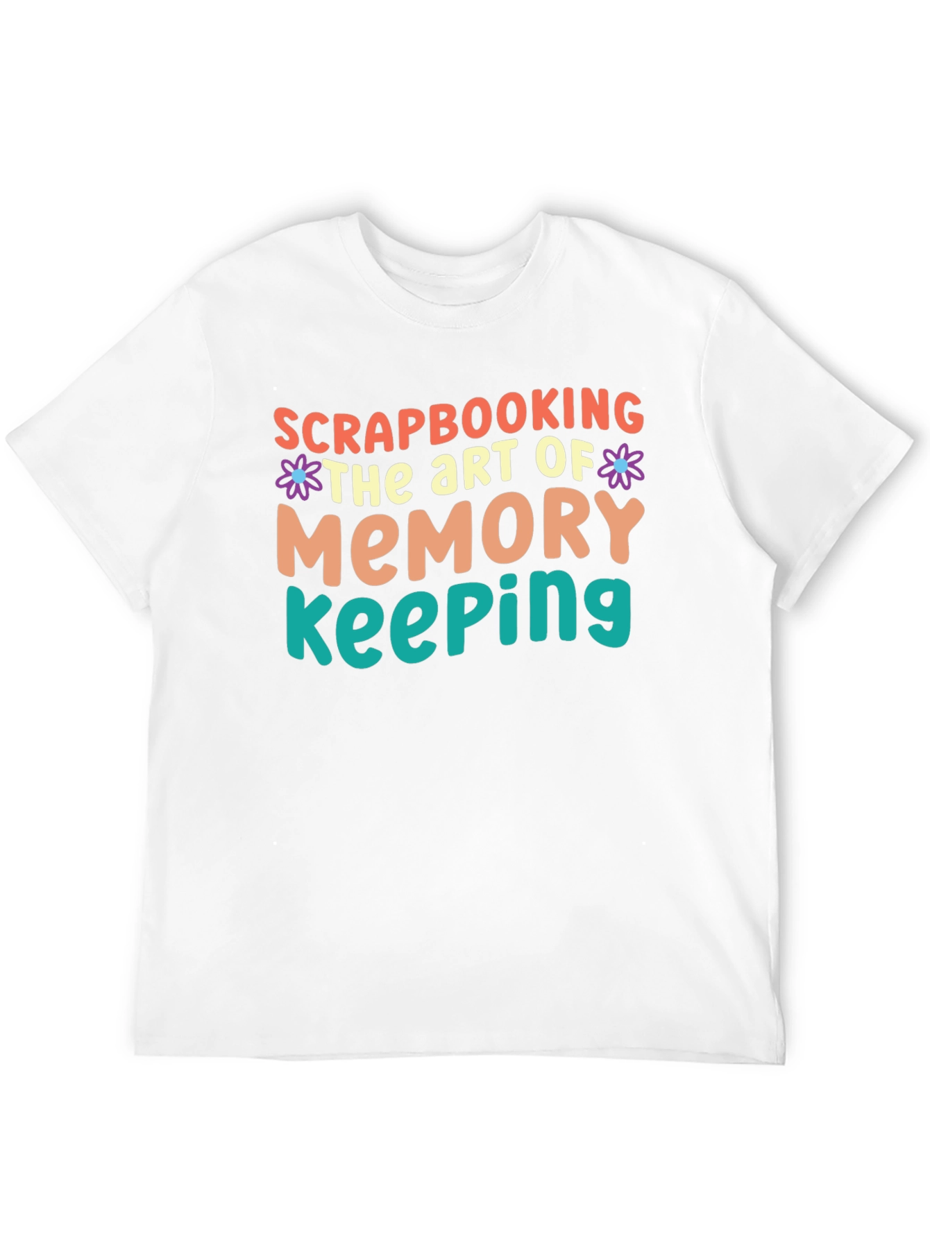 Black Scrapbooking Memory Keeping Graphic Tee view 12
