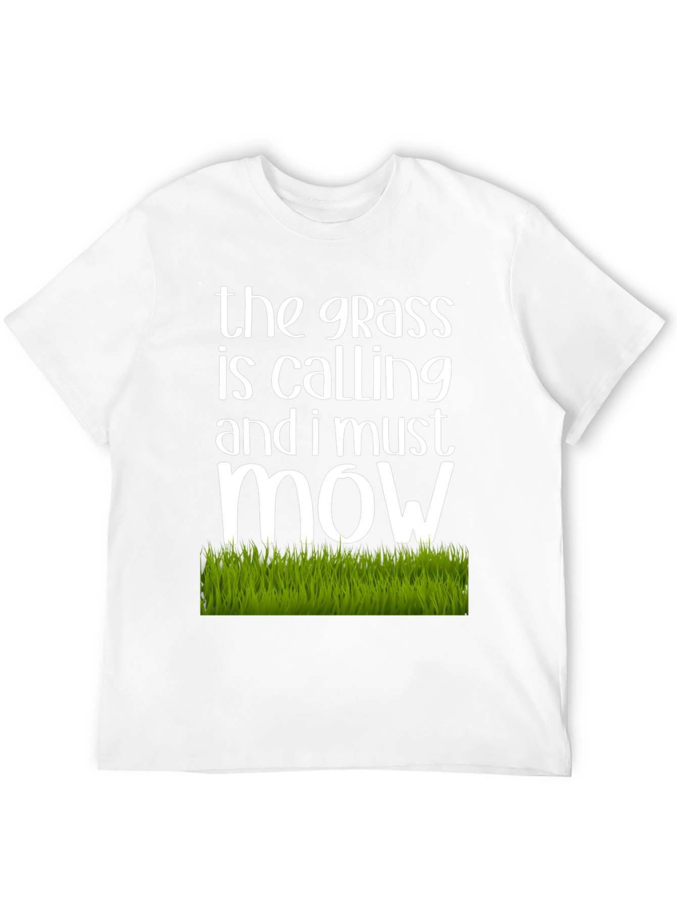 Black The Grass is Calling T-Shirt view 12