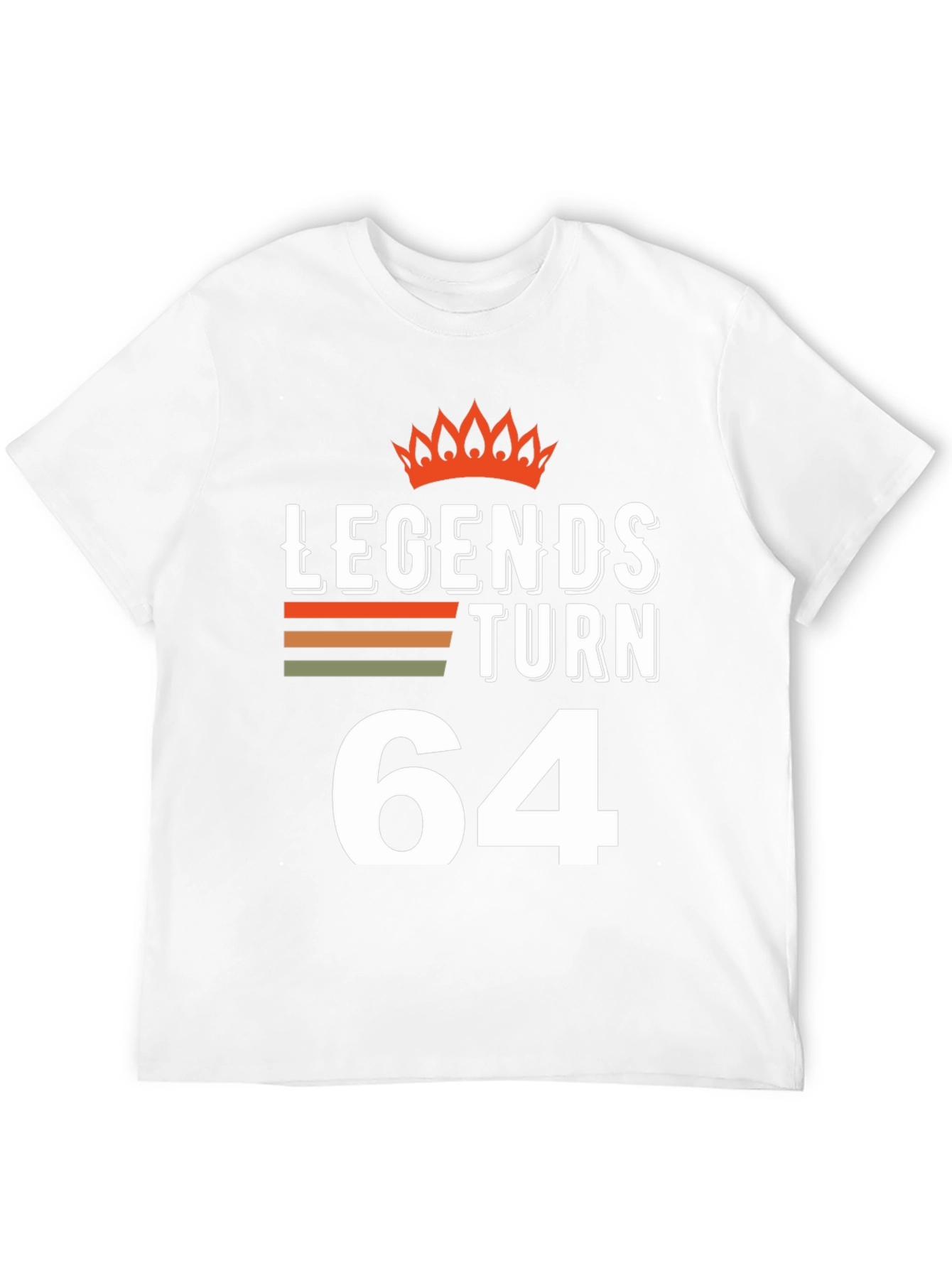 Black Legends Turn 64 T-Shirt - Birthday Gift view 12