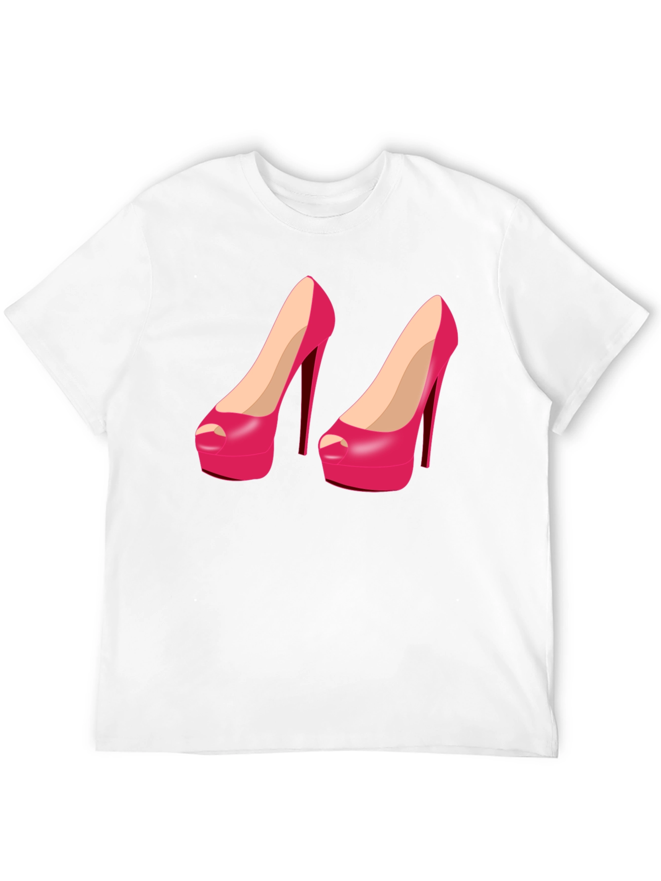 Black Stiletto Heel Graphic Tee view 12