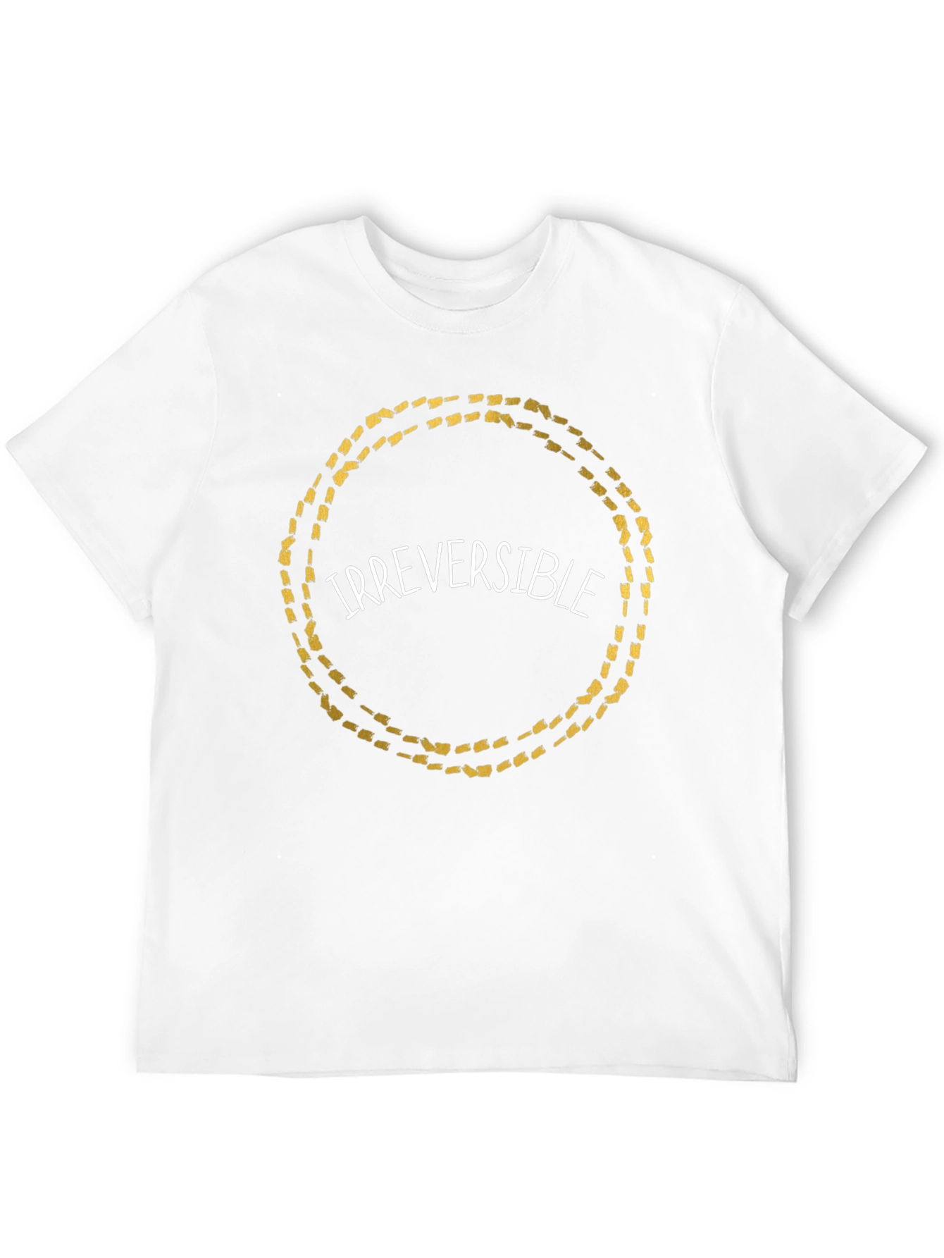 Irreversible Graphic Print T-Shirt - Casual Style - 12