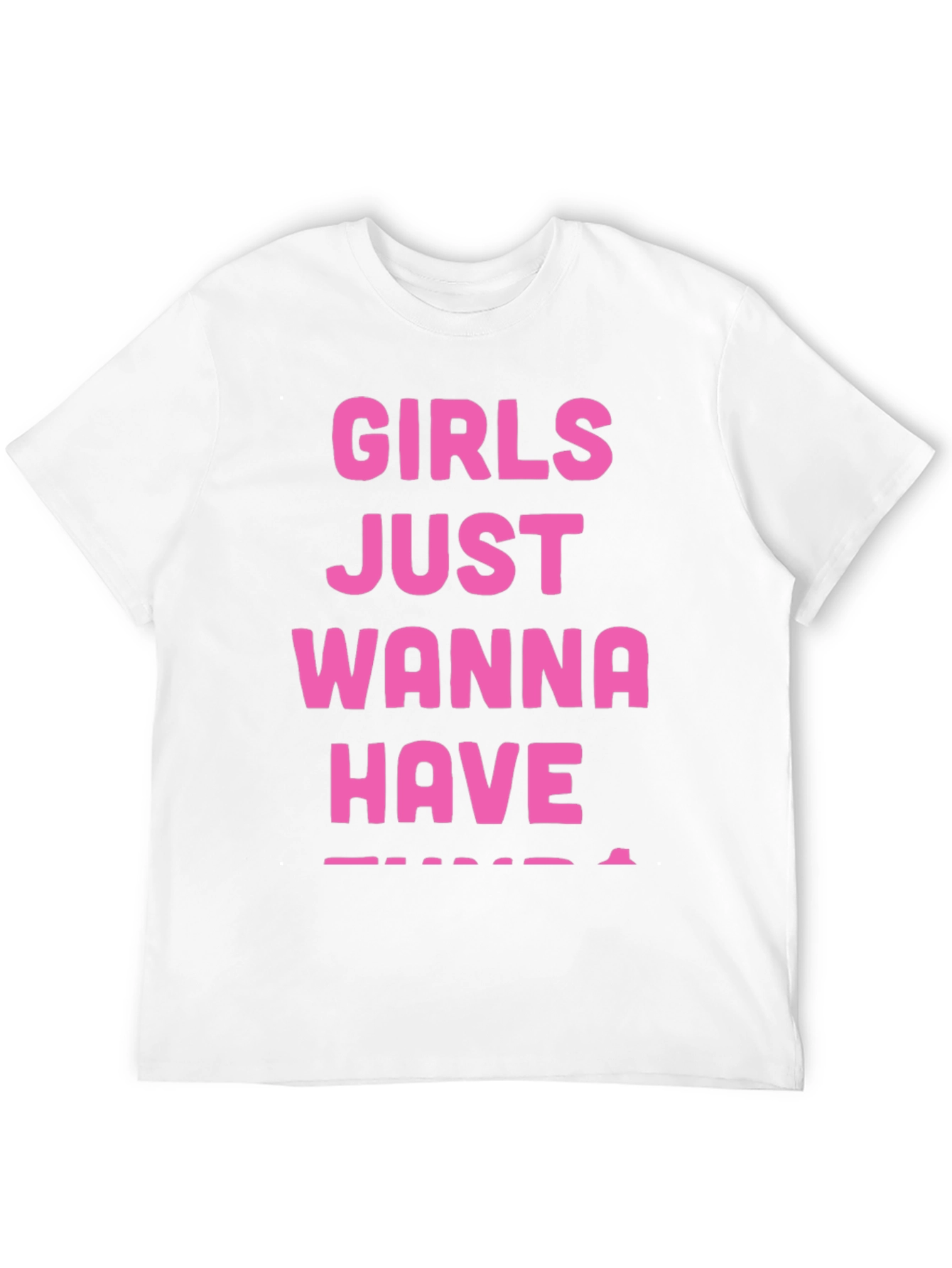 Black Girls Just Wanna Have Fun T-Shirt - Black view 12