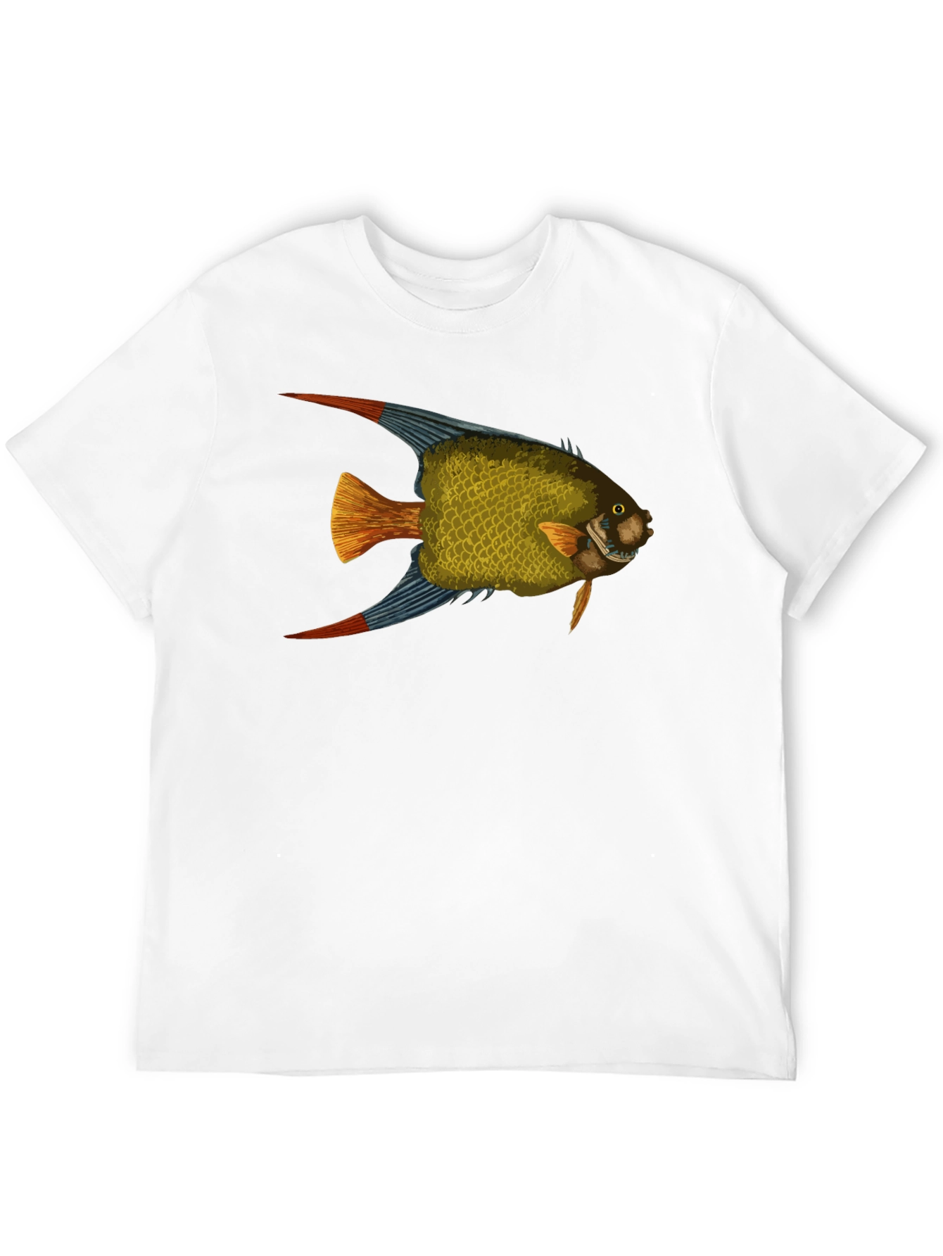 Black Fish Graphic Black T-Shirt view 12