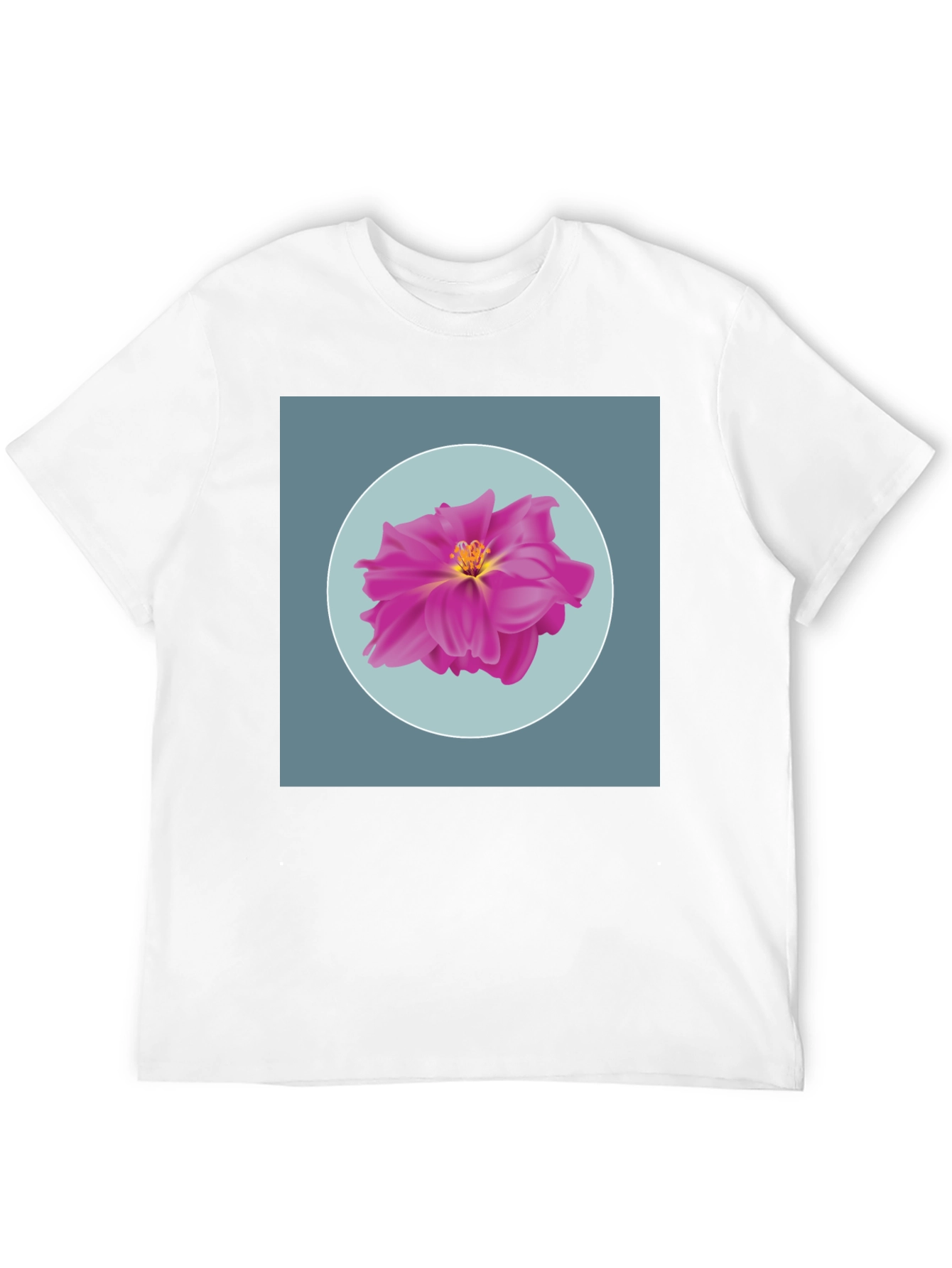 Black Floral Graphic Tee - Soft Cotton Blend view 12