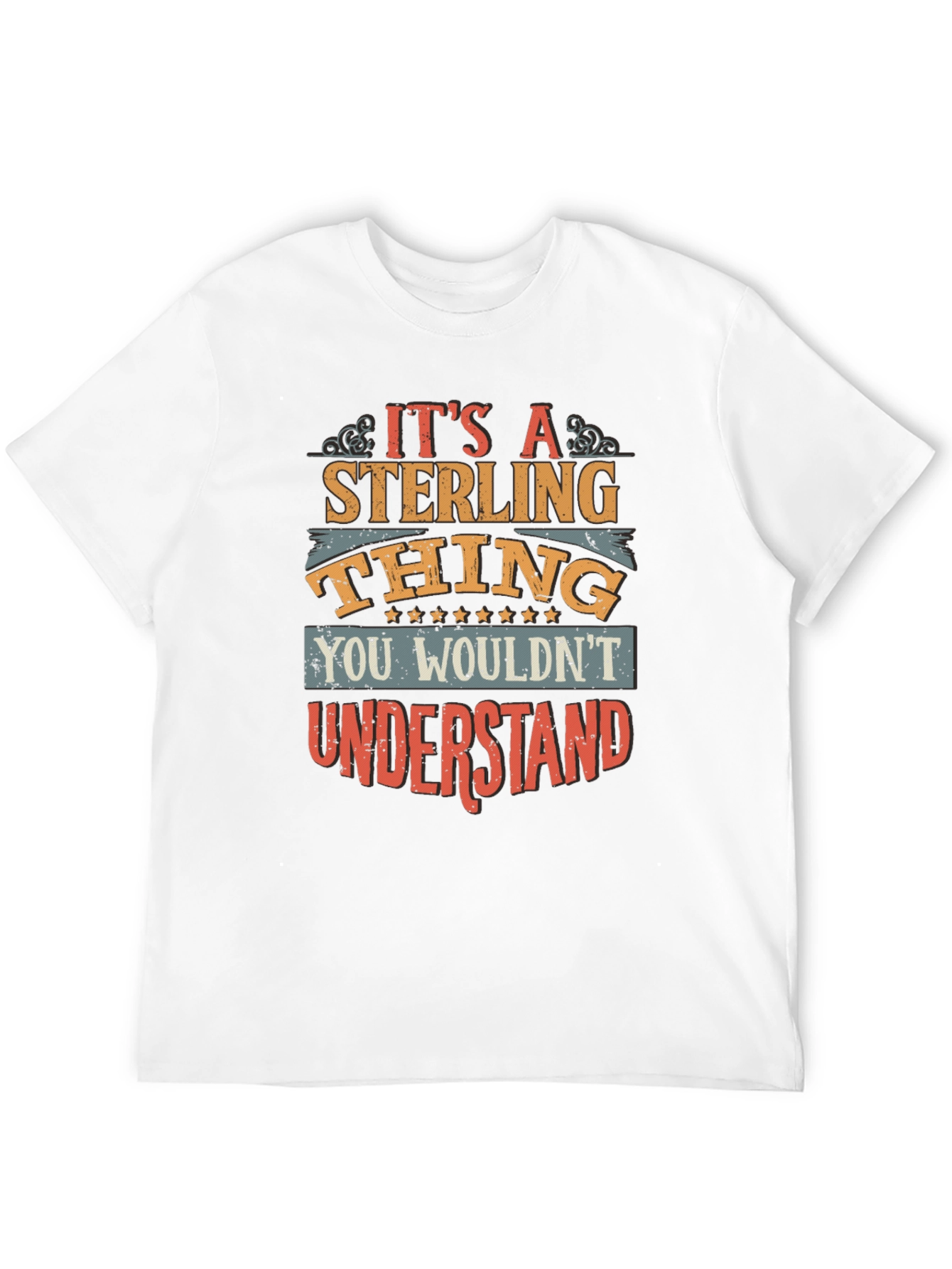 Black It's A Sterling Thing T-Shirt view 12