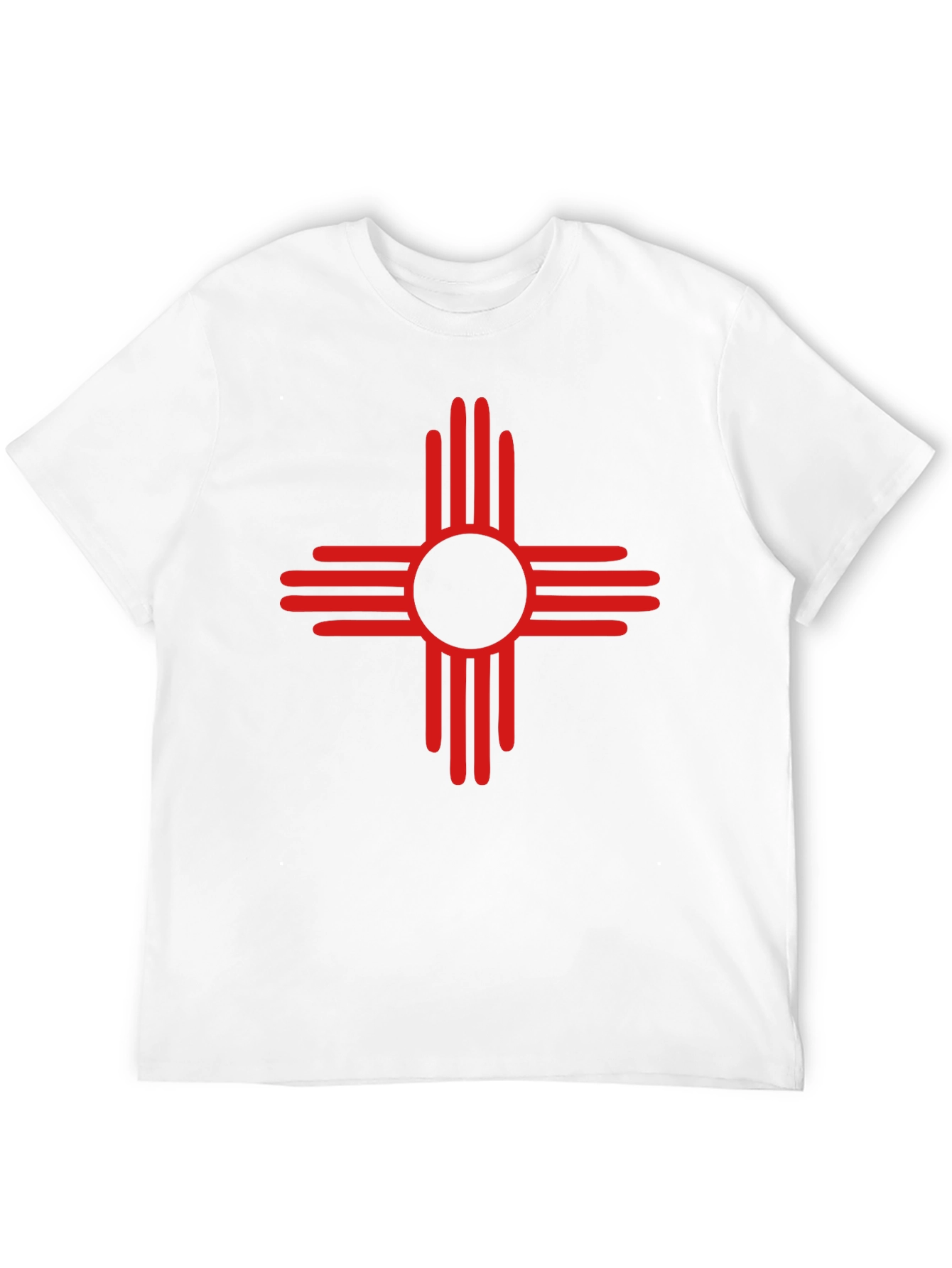 Black Zia Symbol Black T-Shirt view 12