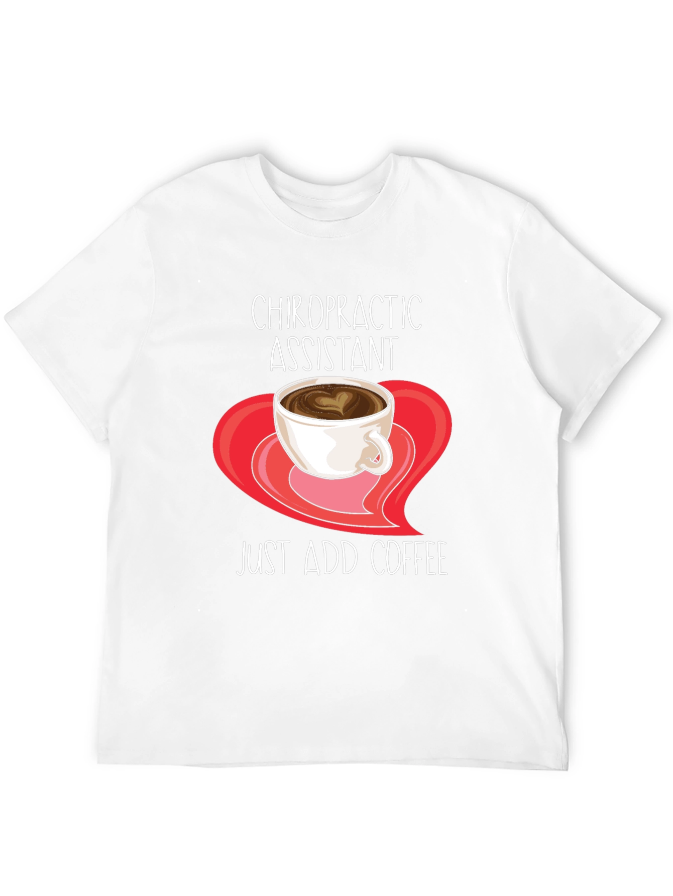 Black Chiropractic Assistant Coffee T-Shirt view 12