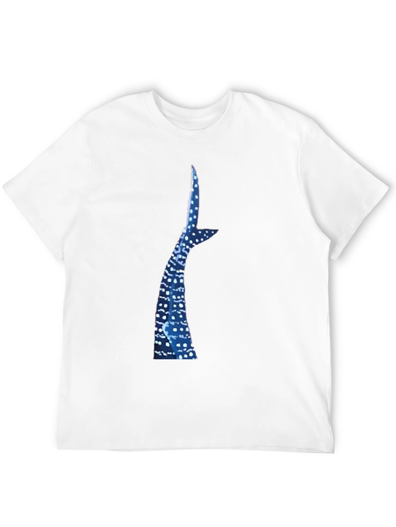 Black Whale Shark Tail T-Shirt - Marine Life Tee view 12