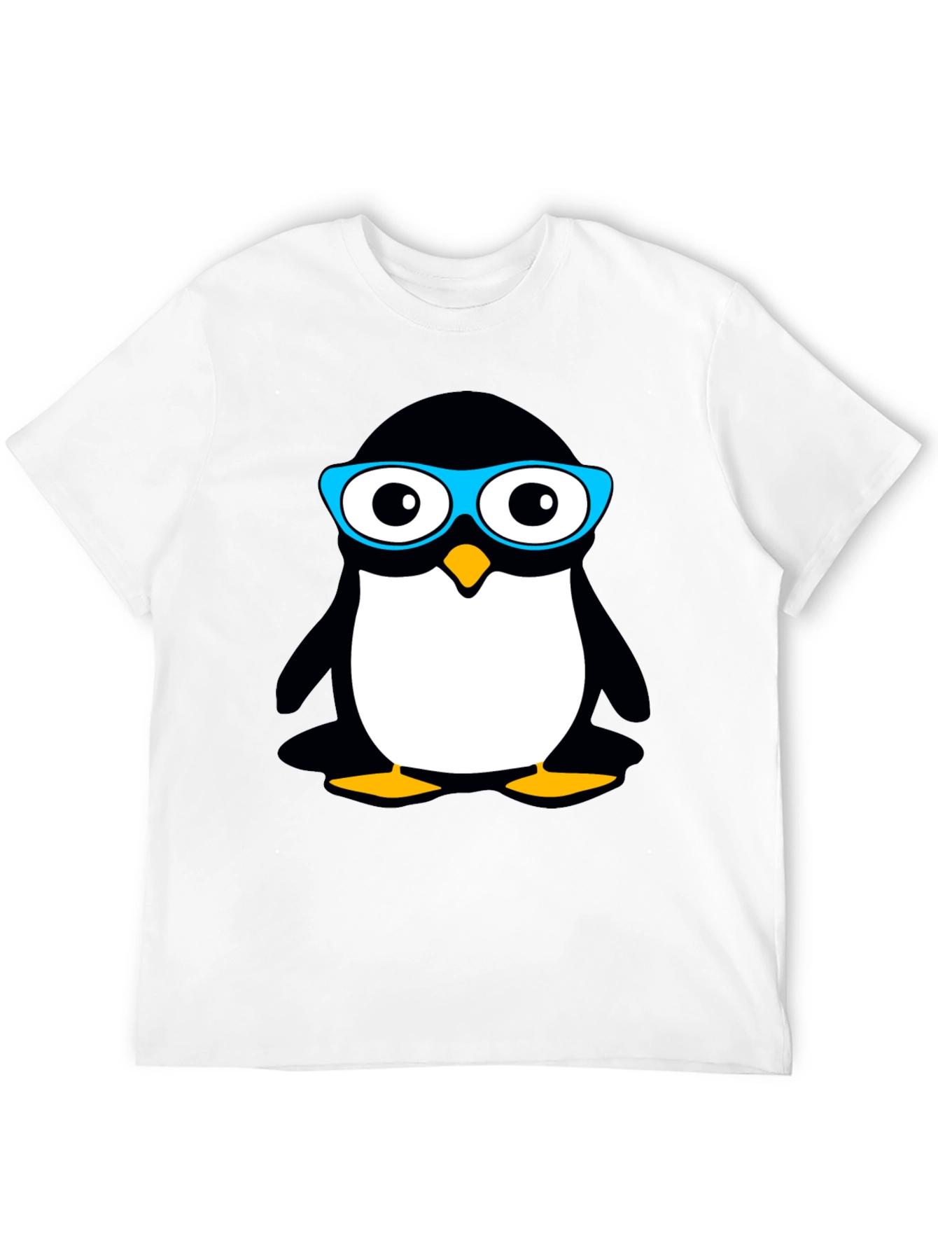 Black Cool Penguin Graphic T-Shirt view 12
