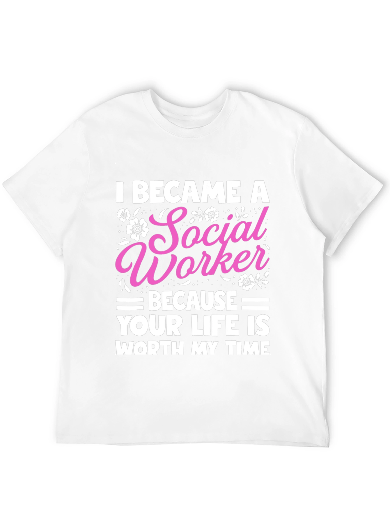 Black Social Worker T-Shirt: Worth My Time view 12