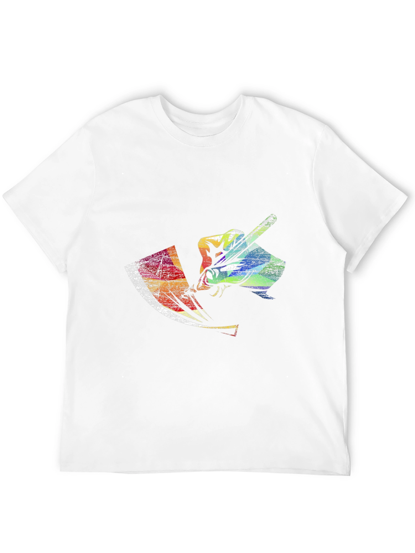 Black Colorful Artist T-Shirt view 12