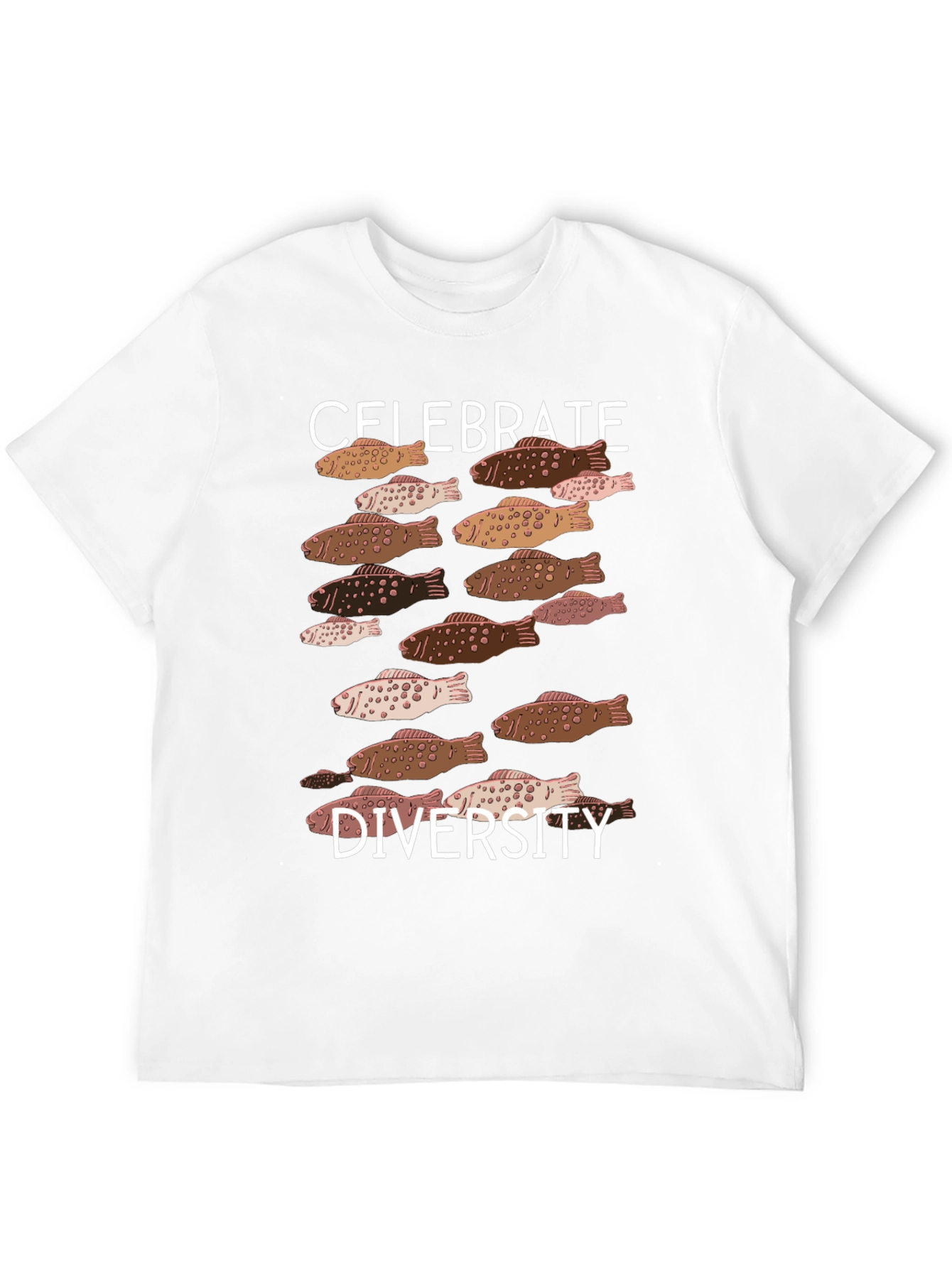 Black Celebrate Diversity Graphic Tee view 12