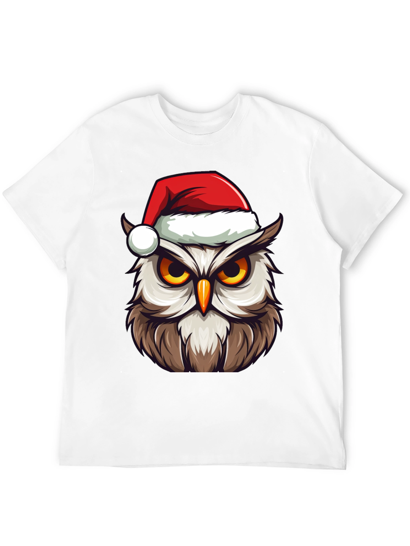 Festive Owl Graphic Tee - 12