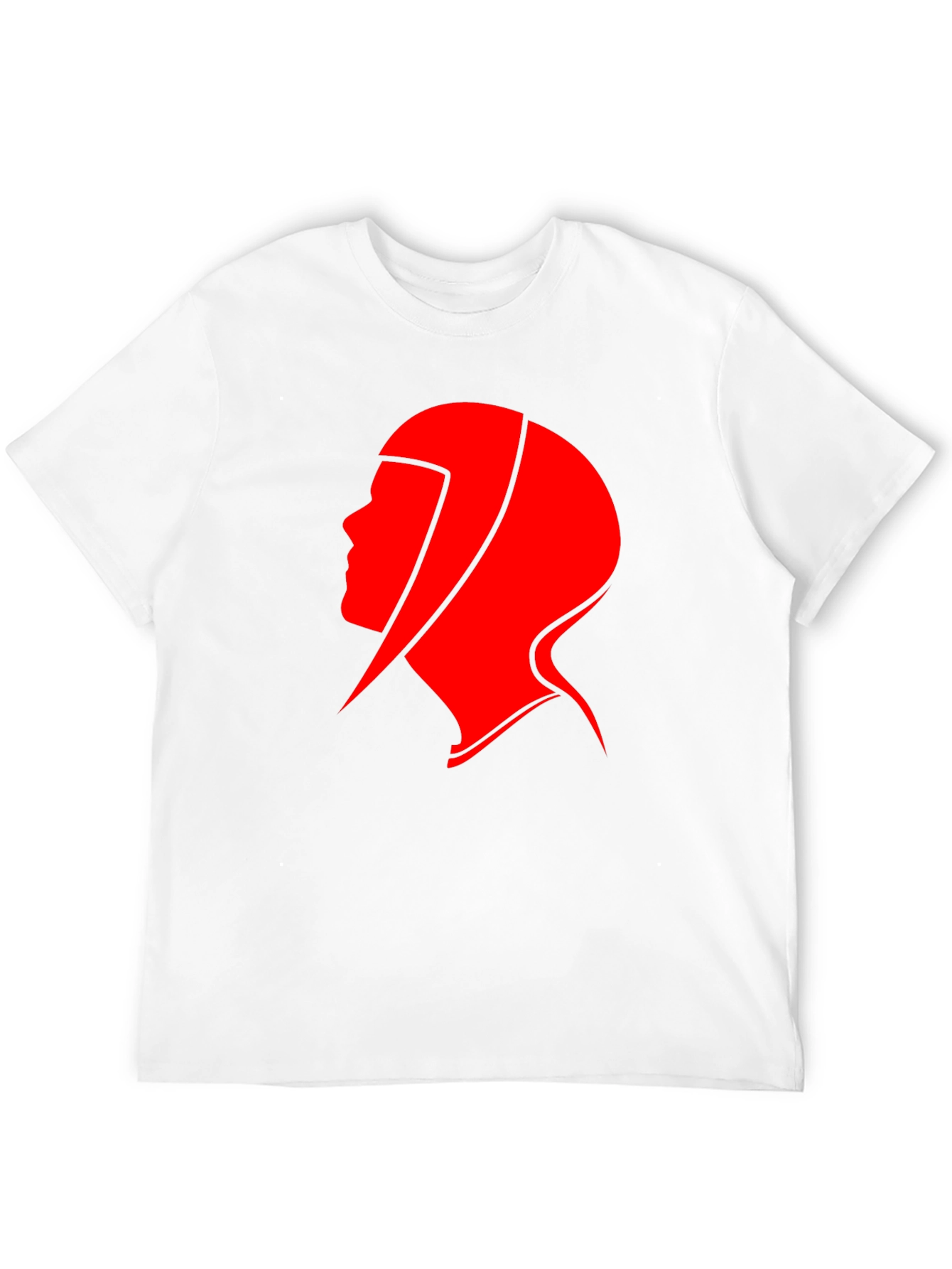 Black Red Haired Lady Graphic Tee - Black view 12