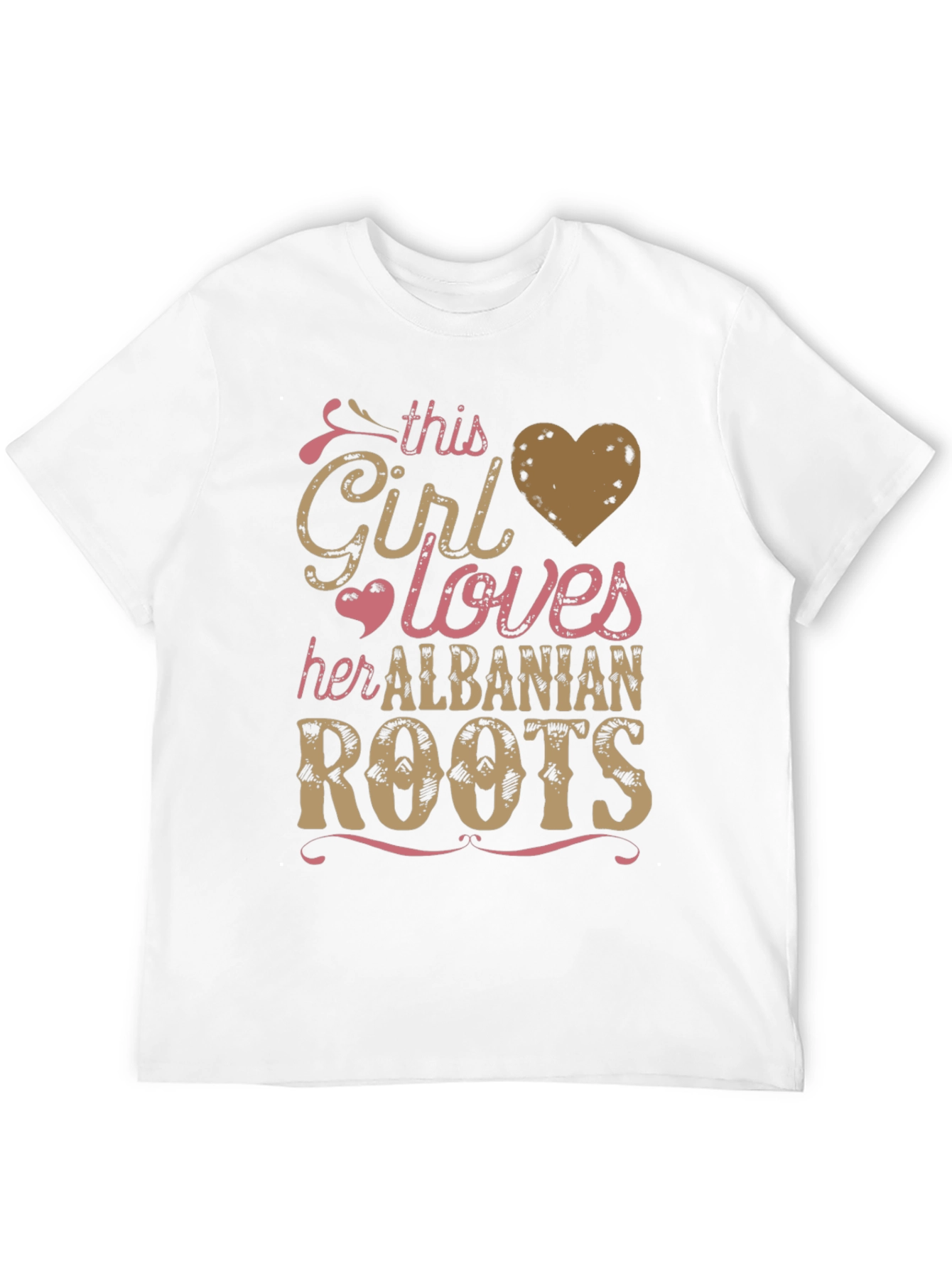 Black Albanian Roots Graphic Tee - This Girl Loves Heritage T-Shirt view 12