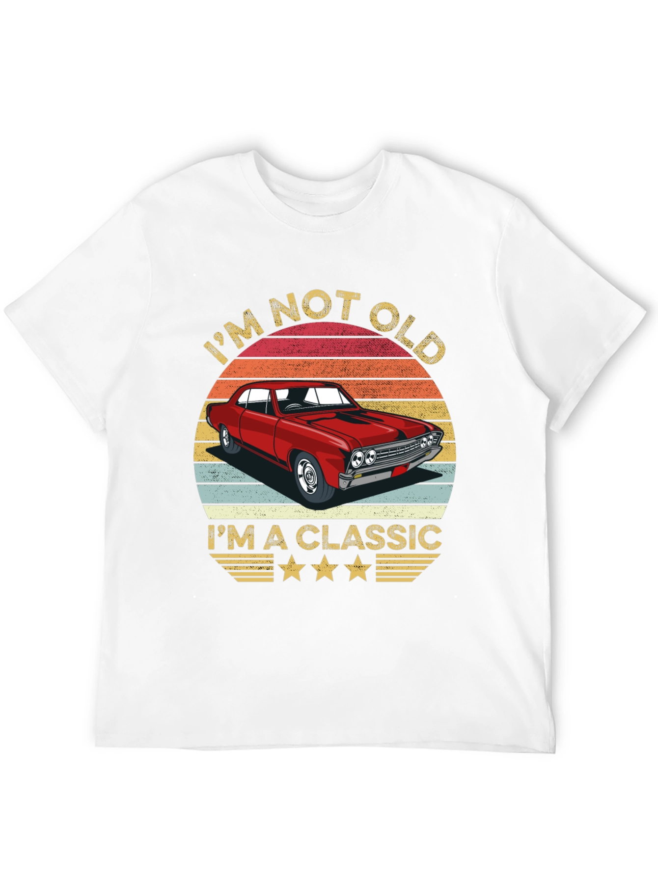 Black I'm Not Old I'm A Classic T-Shirt view 12