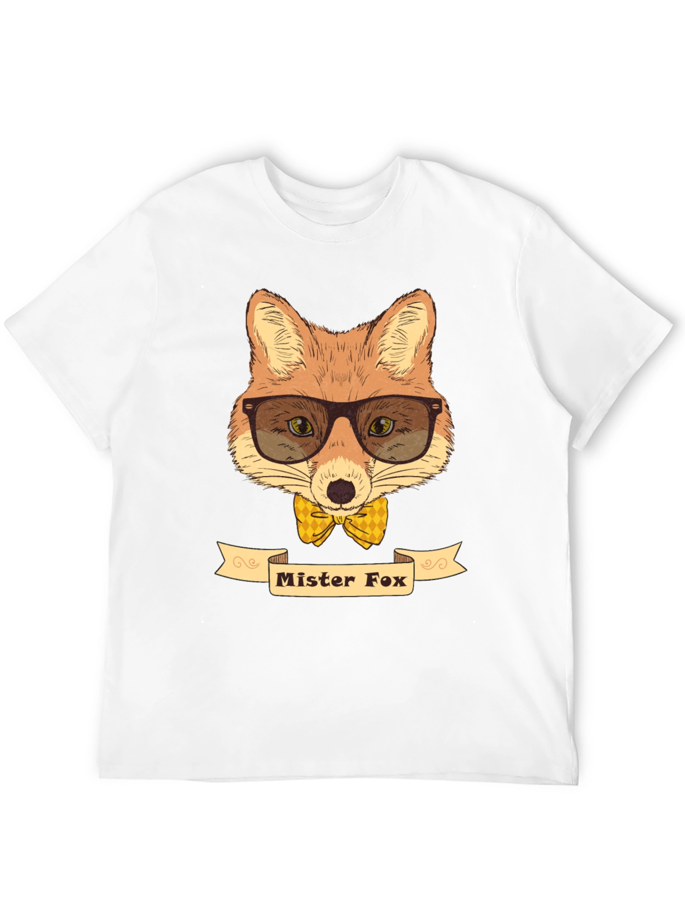 Black Mr. Fox Graphic Tee - Stylish Novelty Shirt view 12