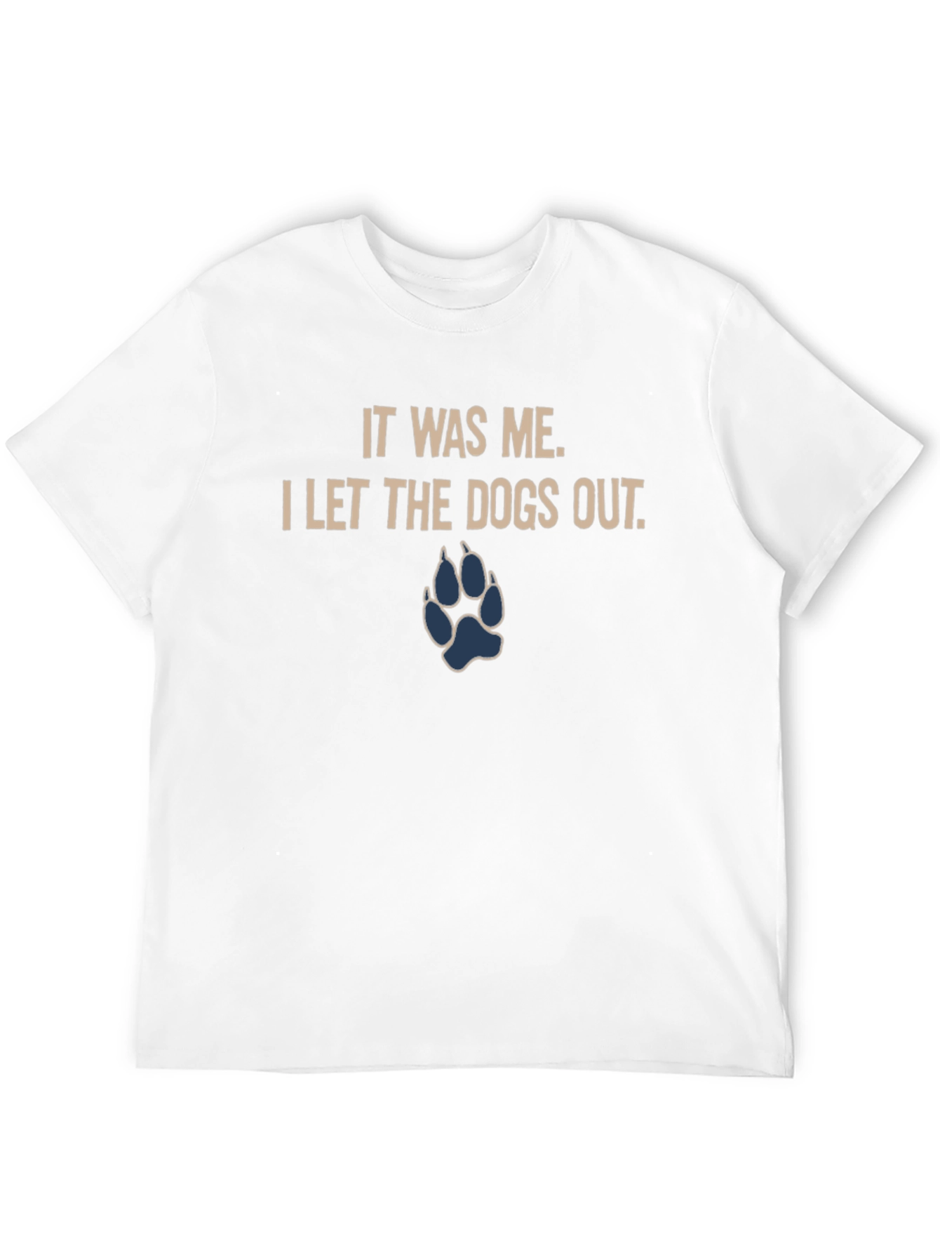 Black I Let the Dogs Out T-Shirt - Funny Dog Lover Tee view 12