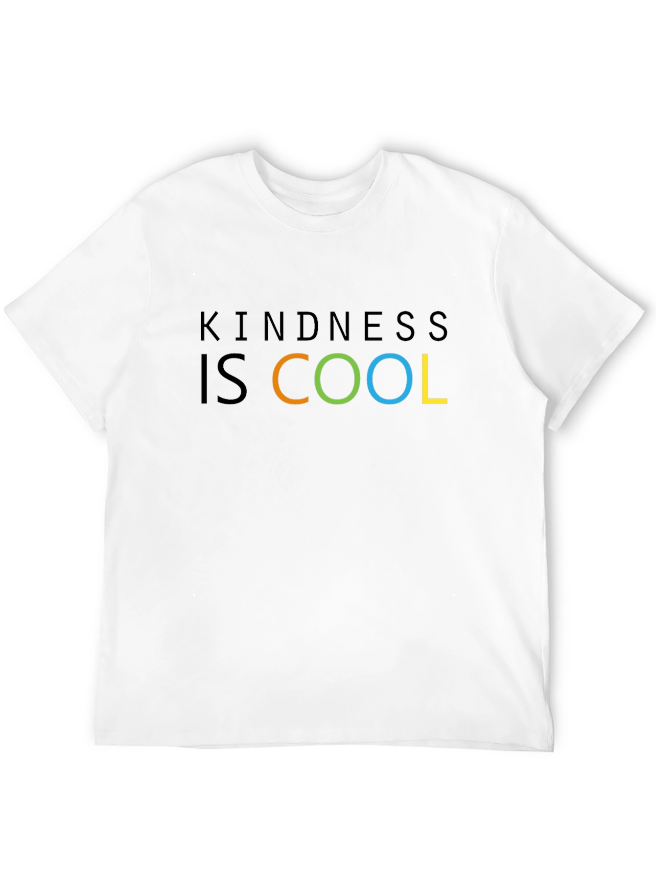 Black Kindness is Cool Graphic Tee - Black view 12