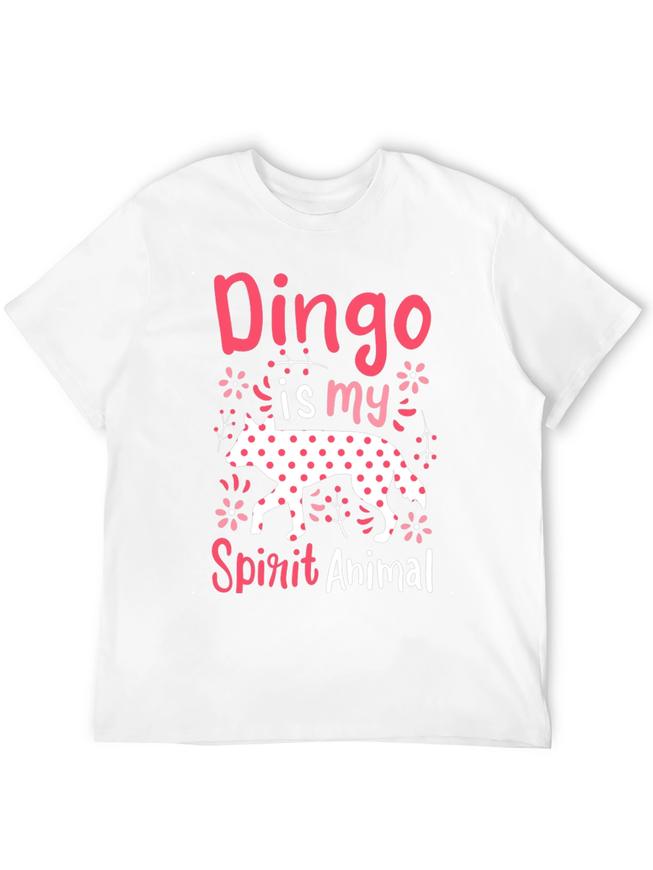 Black Dingo Spirit Animal Graphic Tee - Novelty Design view 12