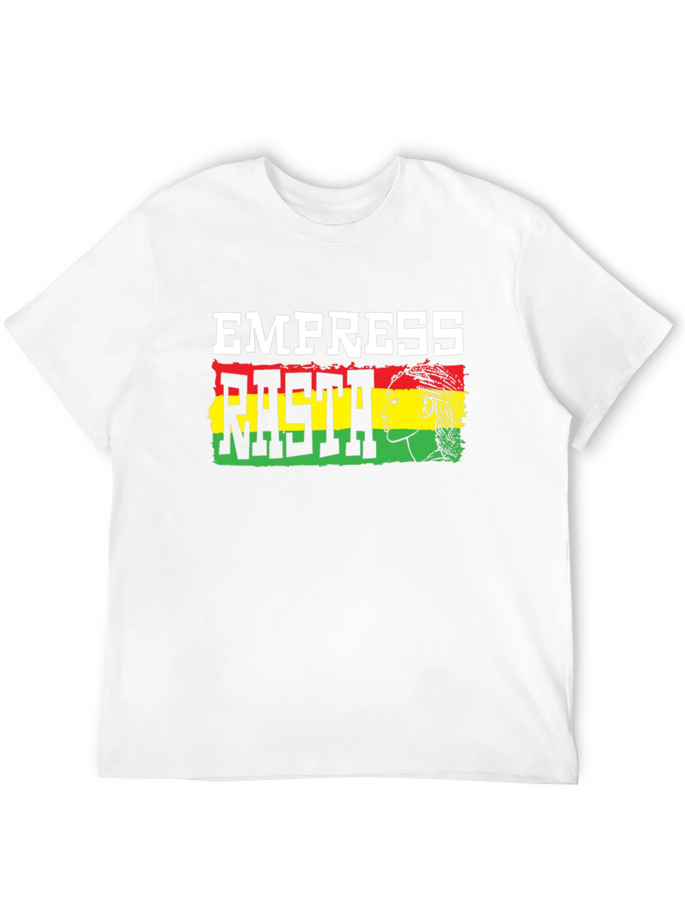 Black Empress Rasta Graphic T-Shirt view 12
