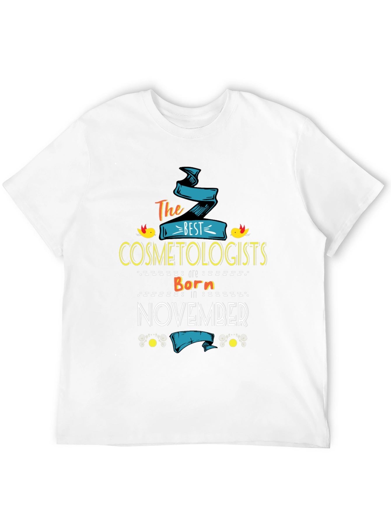 Black Best Cosmetologists Born in November T-Shirt view 12