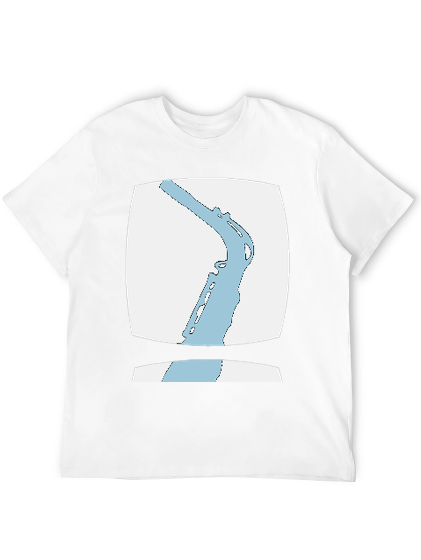 Black Saxophone Graphic T-Shirt view 12